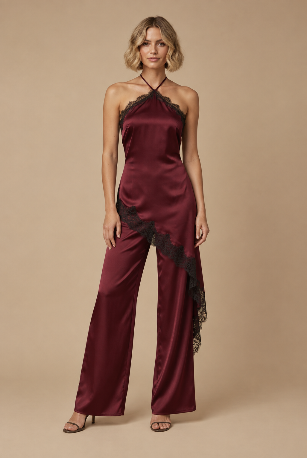 CAMILLE JUMPSUIT BURGUNDY