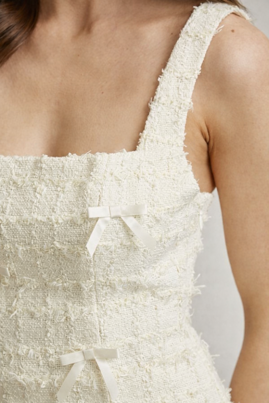 MIRANDA BOW MINI DRESS