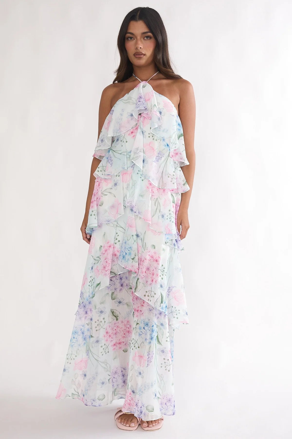 SANDY PASTELS MAXI DRESS