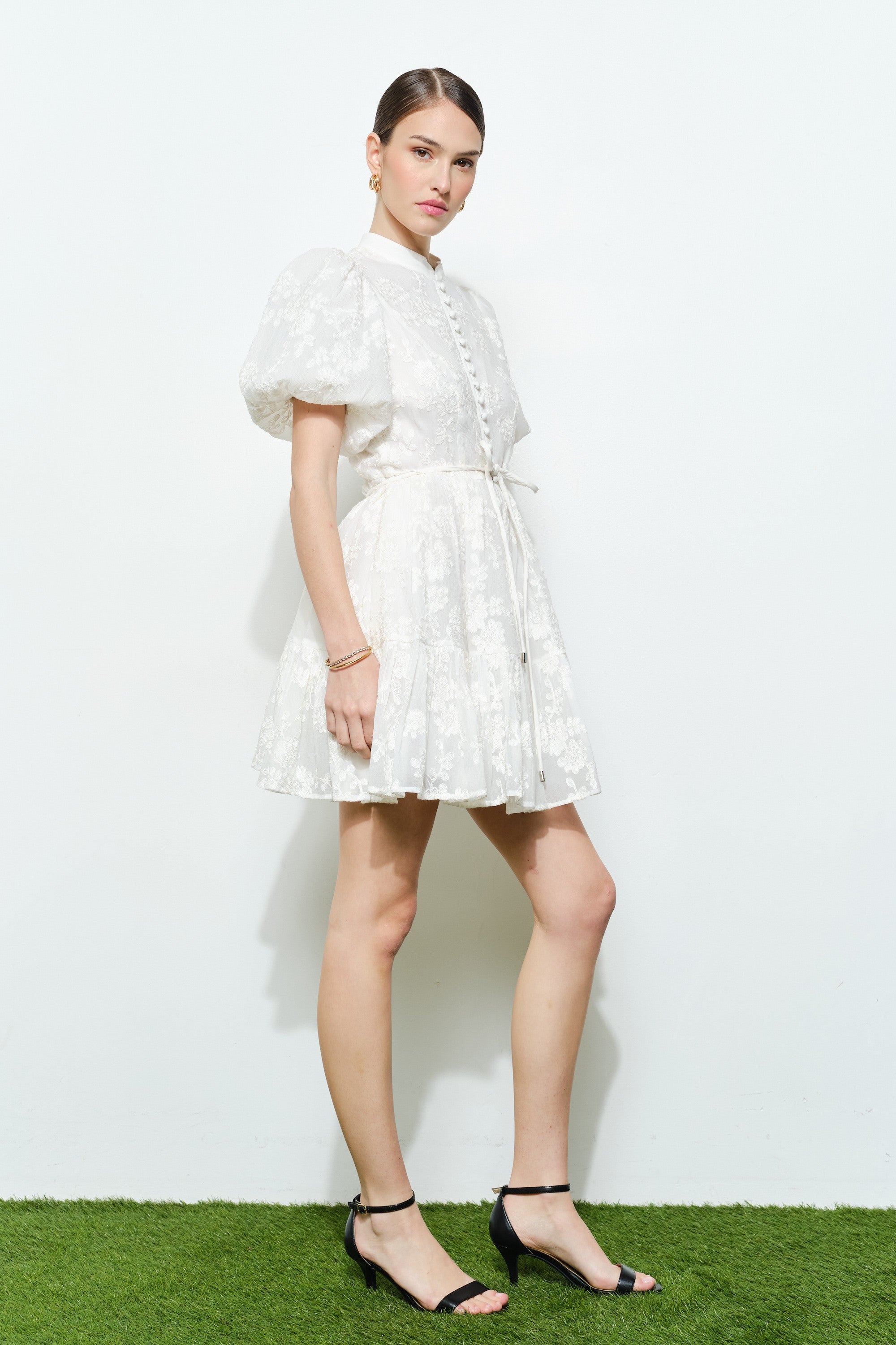 KARLA MINI DRESS WHITE