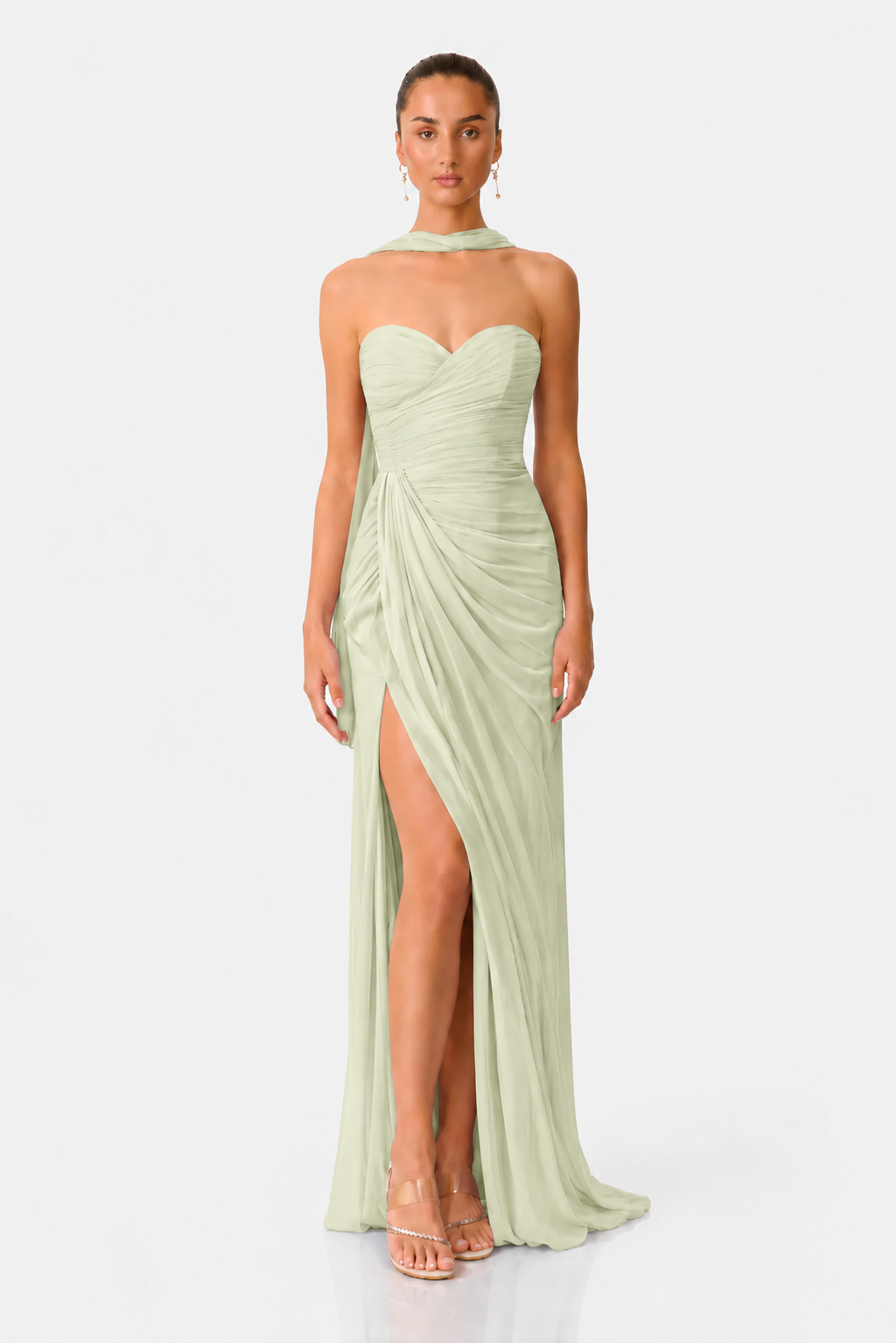 OPHELLIA MAXI DRESS SAGE