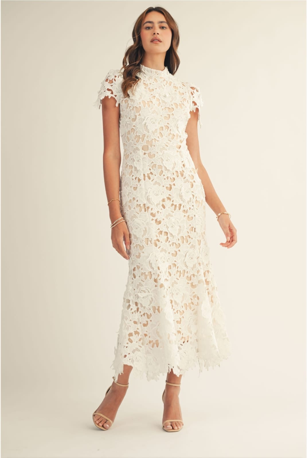 THALIA LACE WHITE