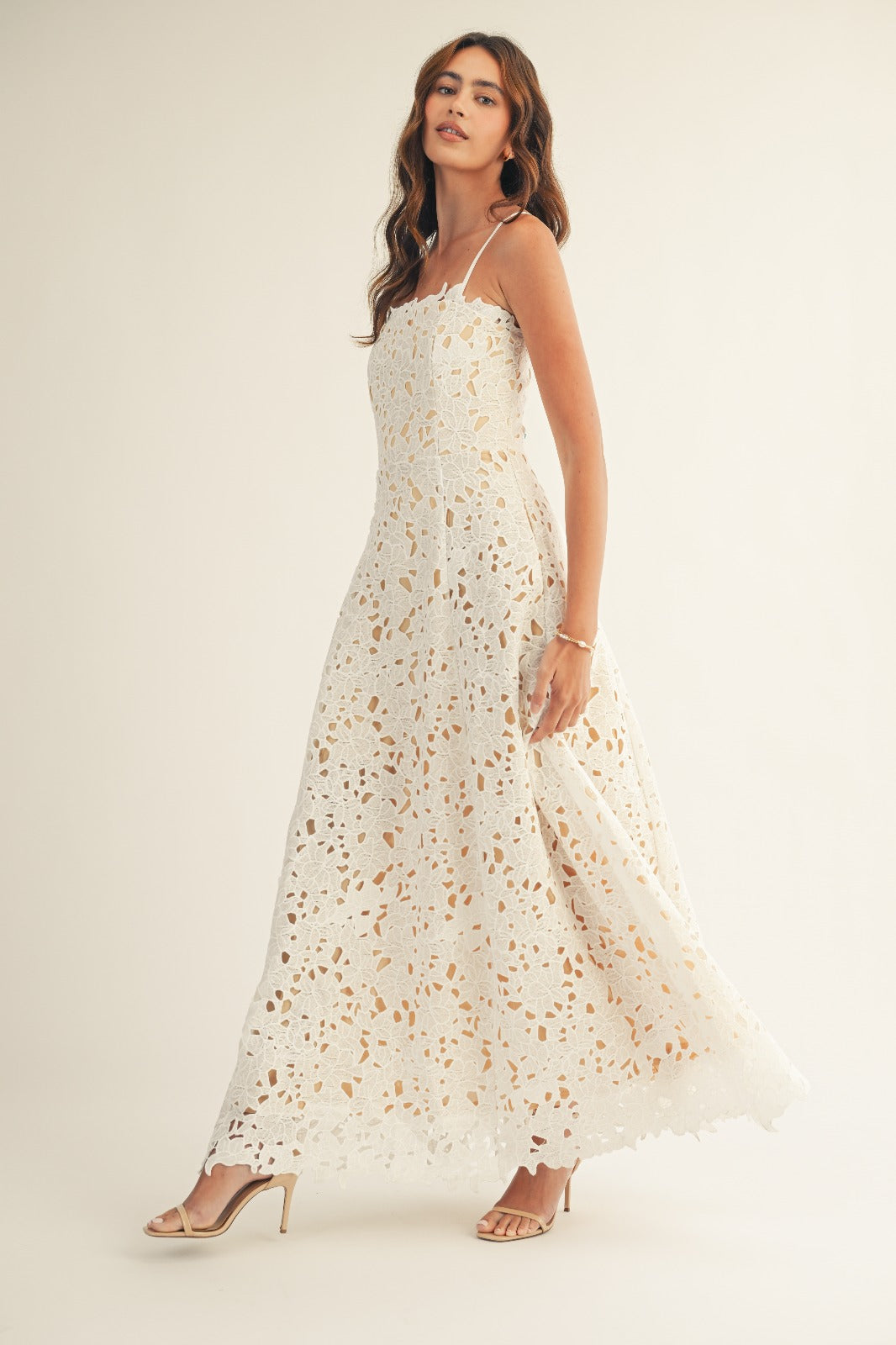 ANDY EMBROIDED DRES