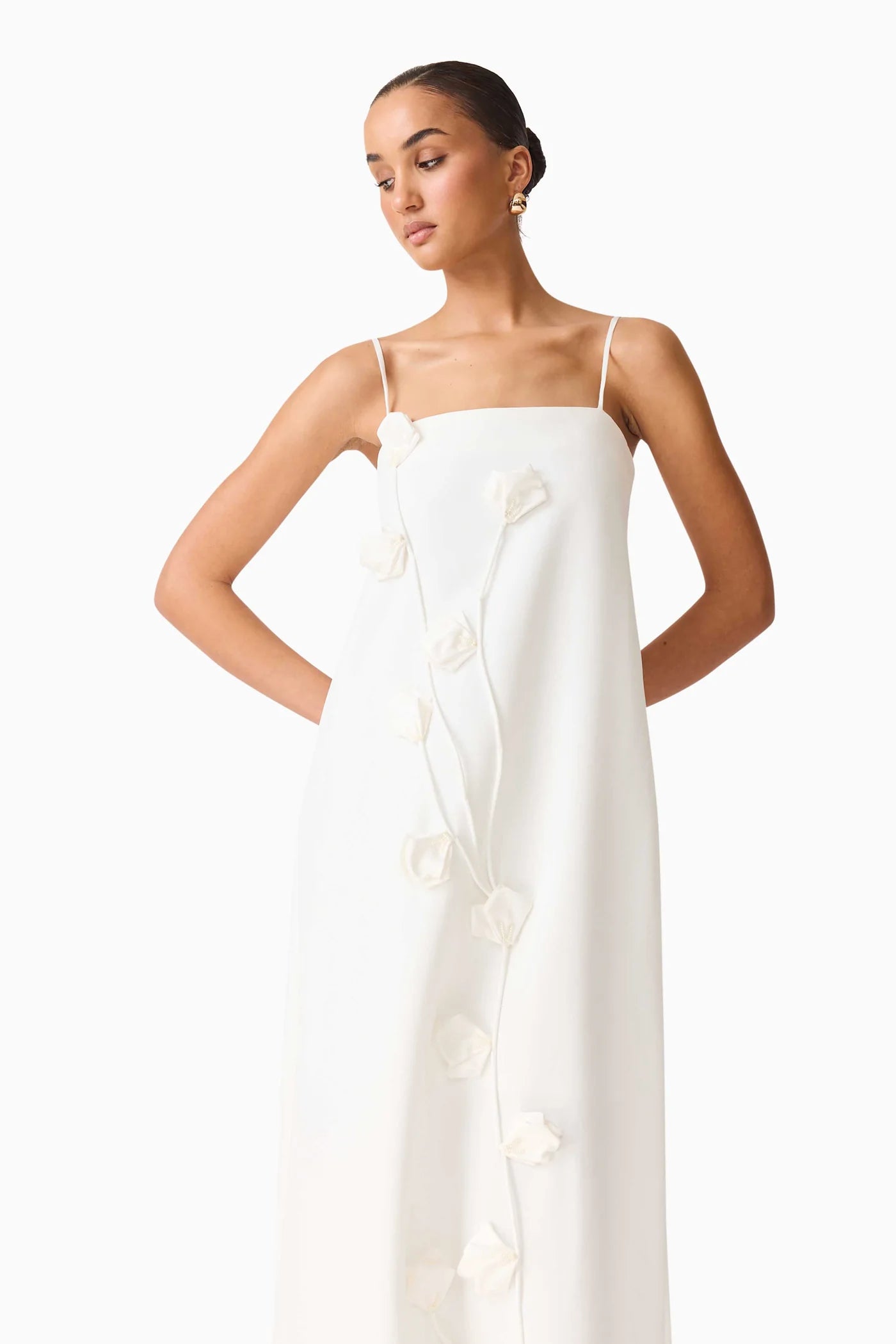 NOLANA MAXI GOWN IVORY