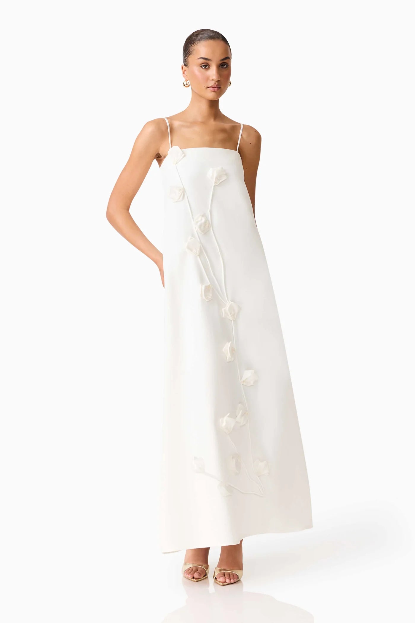 NOLANA MAXI GOWN IVORY