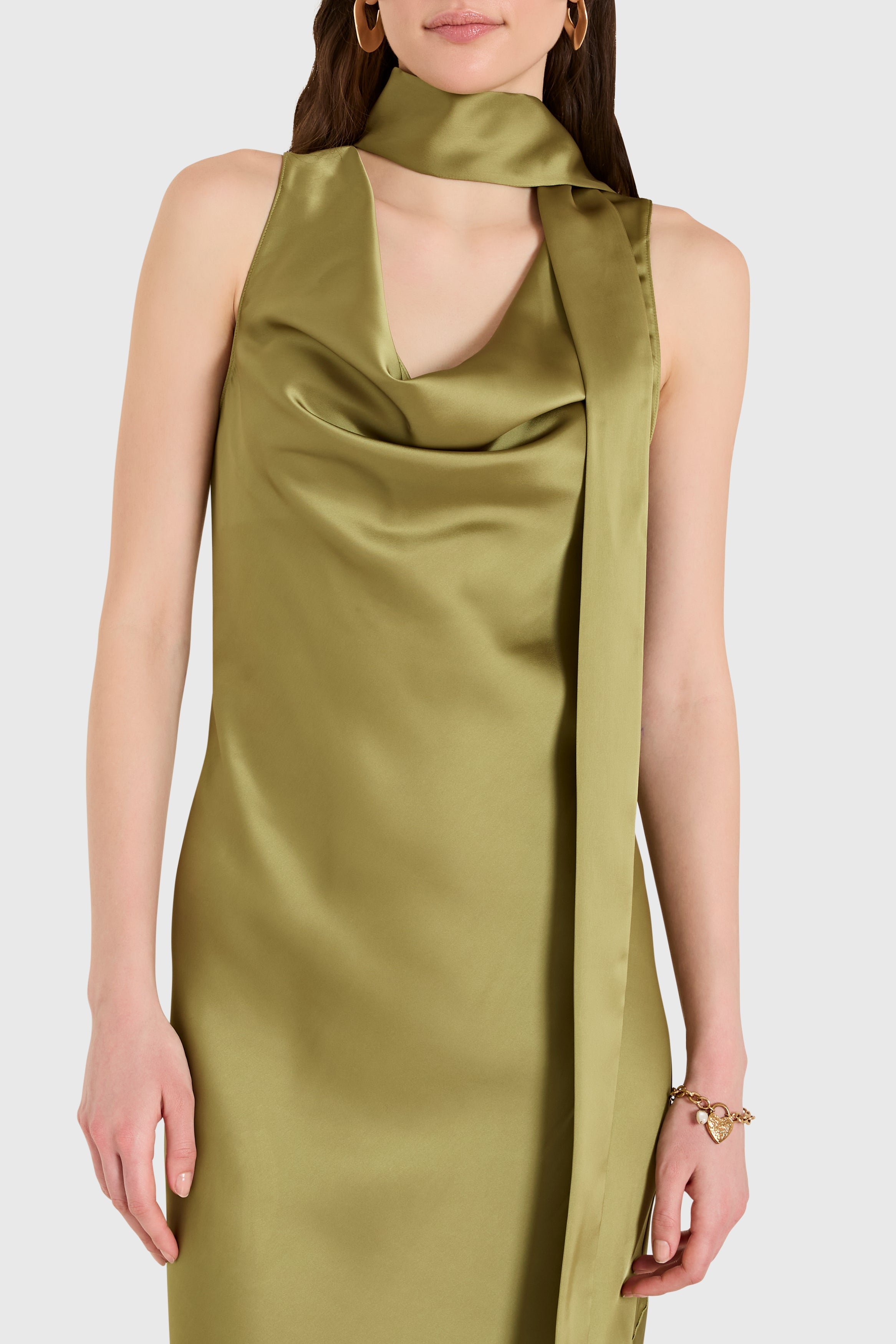 PAULA SCARF DRESS