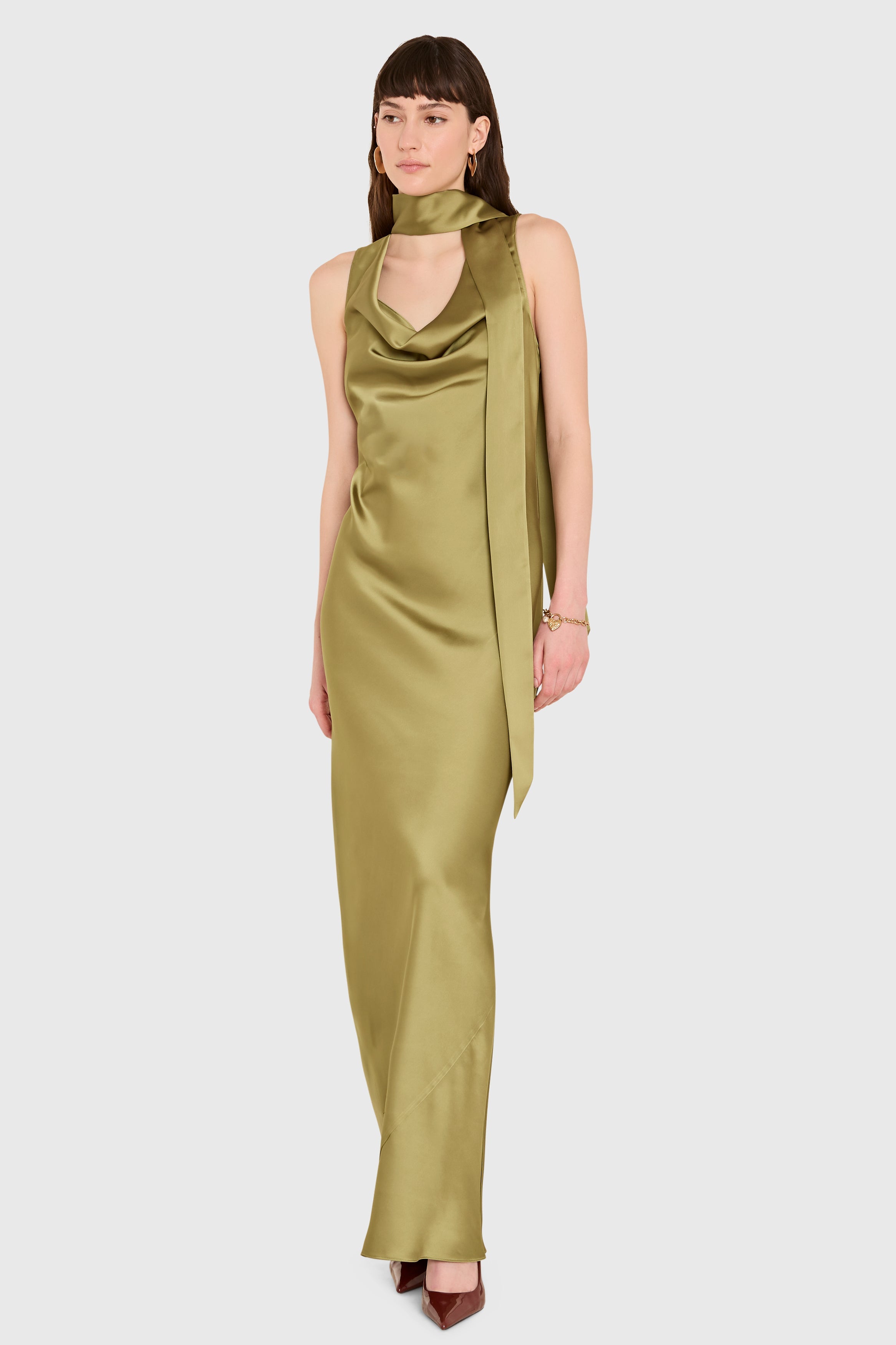 PAULA SCARF DRESS