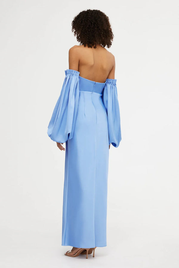 OFF SHOULDER BLUE