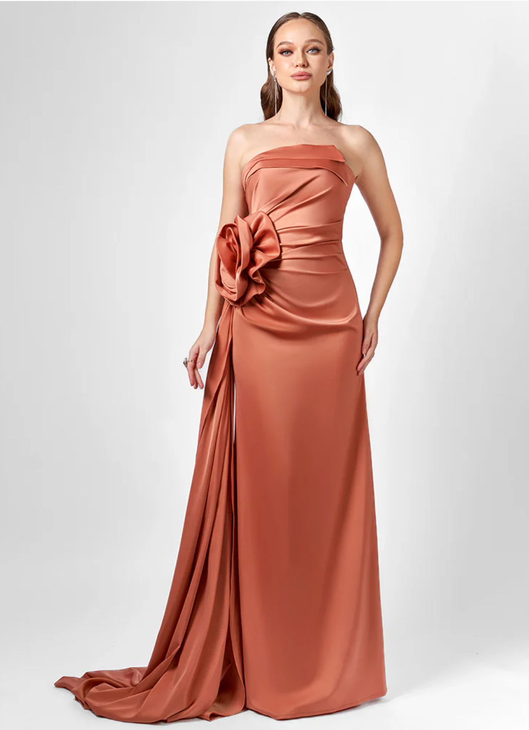 AMELIA STRAPLESS DRESS