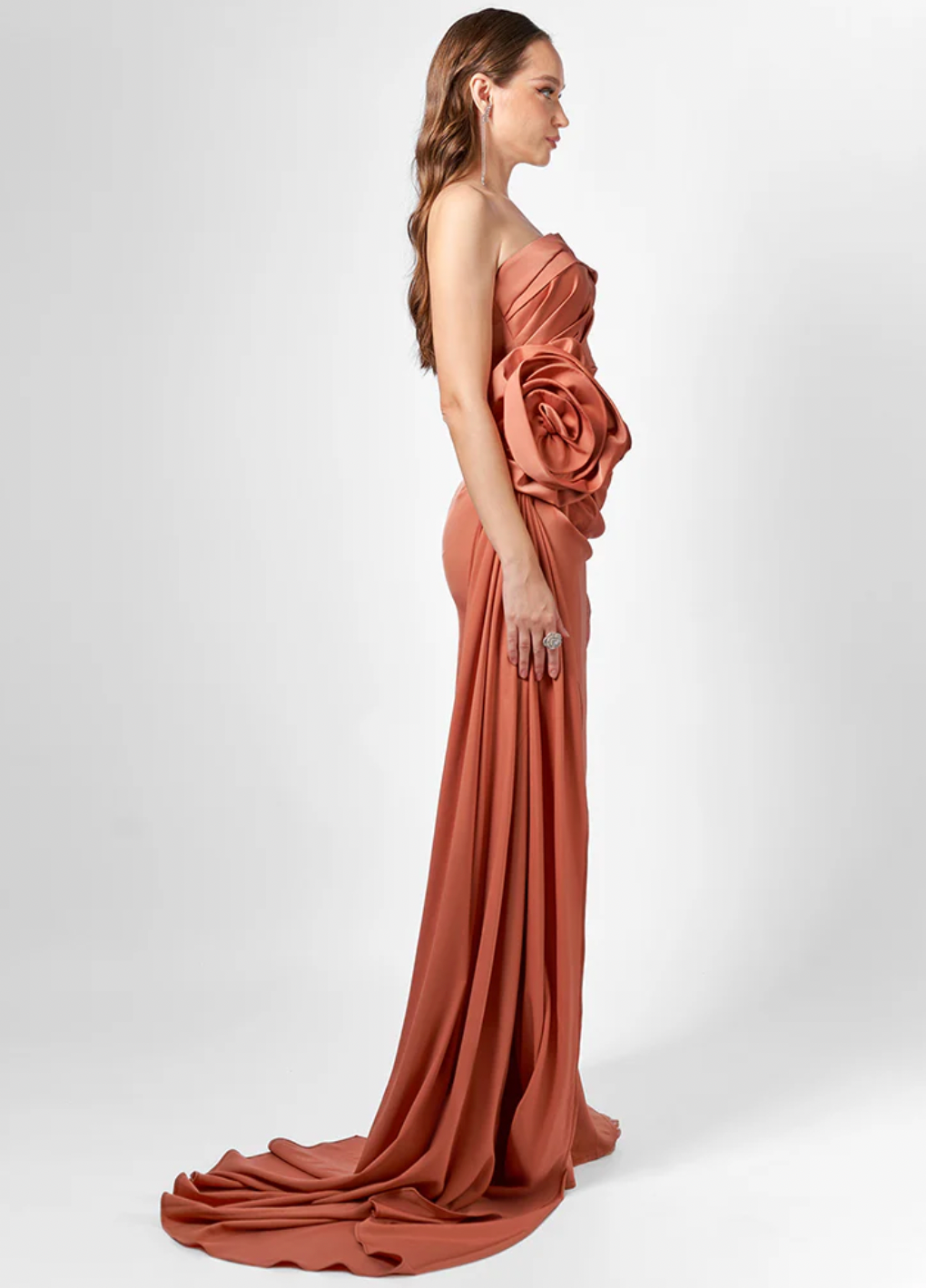AMELIA STRAPLESS DRESS