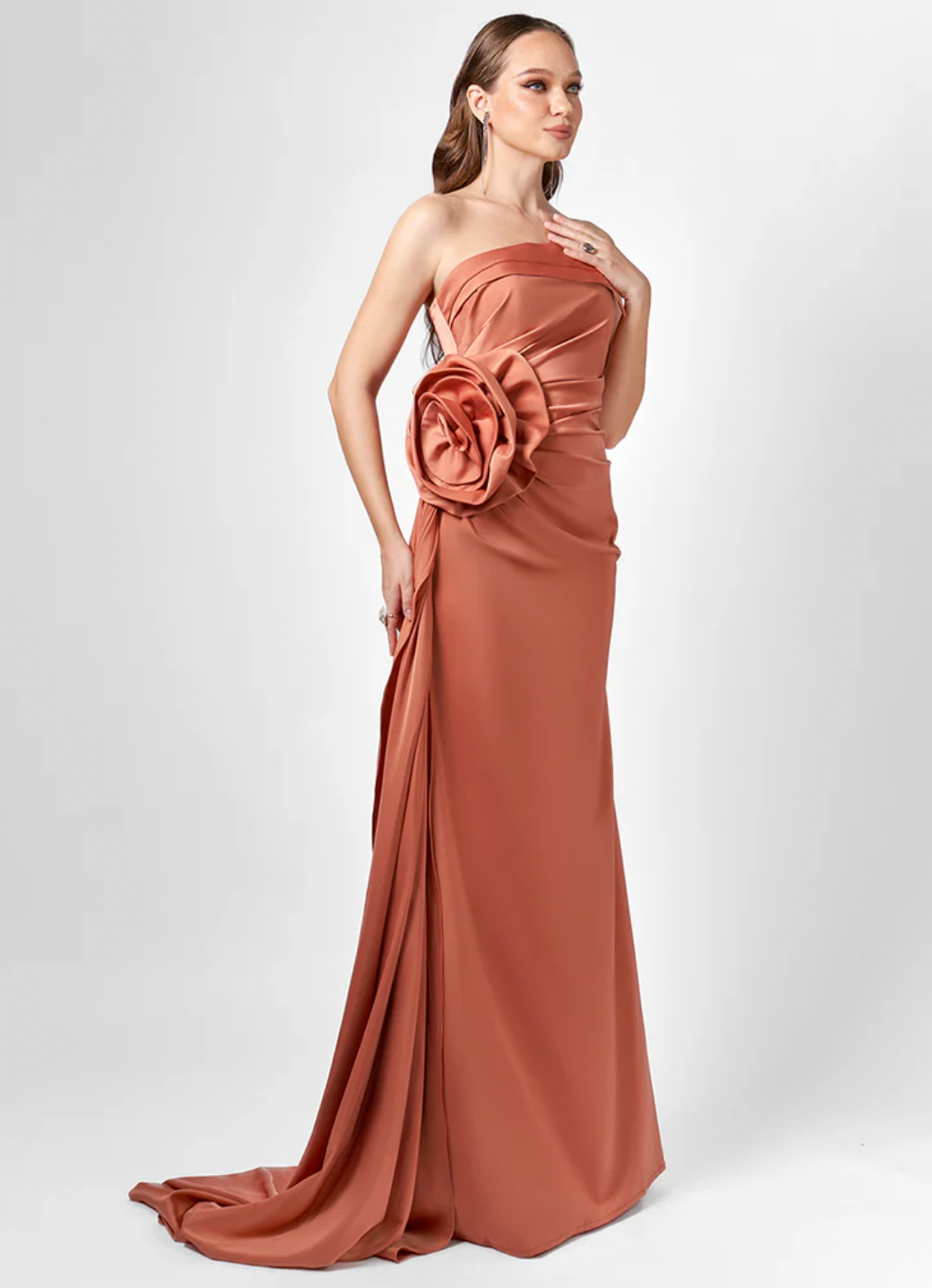 AMELIA STRAPLESS DRESS