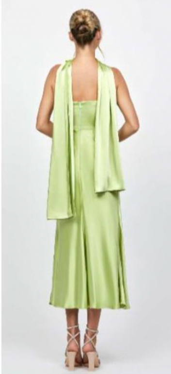 ZILA SCARF MIDI DRESS