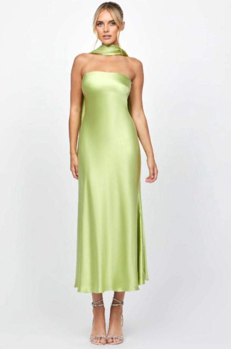 ZILA SCARF MIDI DRESS