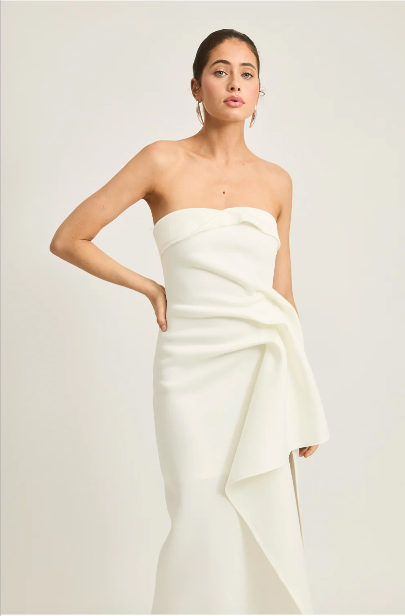 NOVEMBER DRESS WHITE