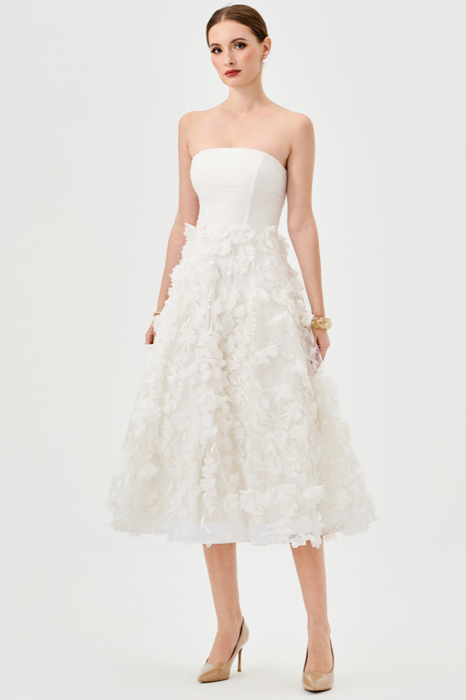 ARYAN STRAPLESS MIDI