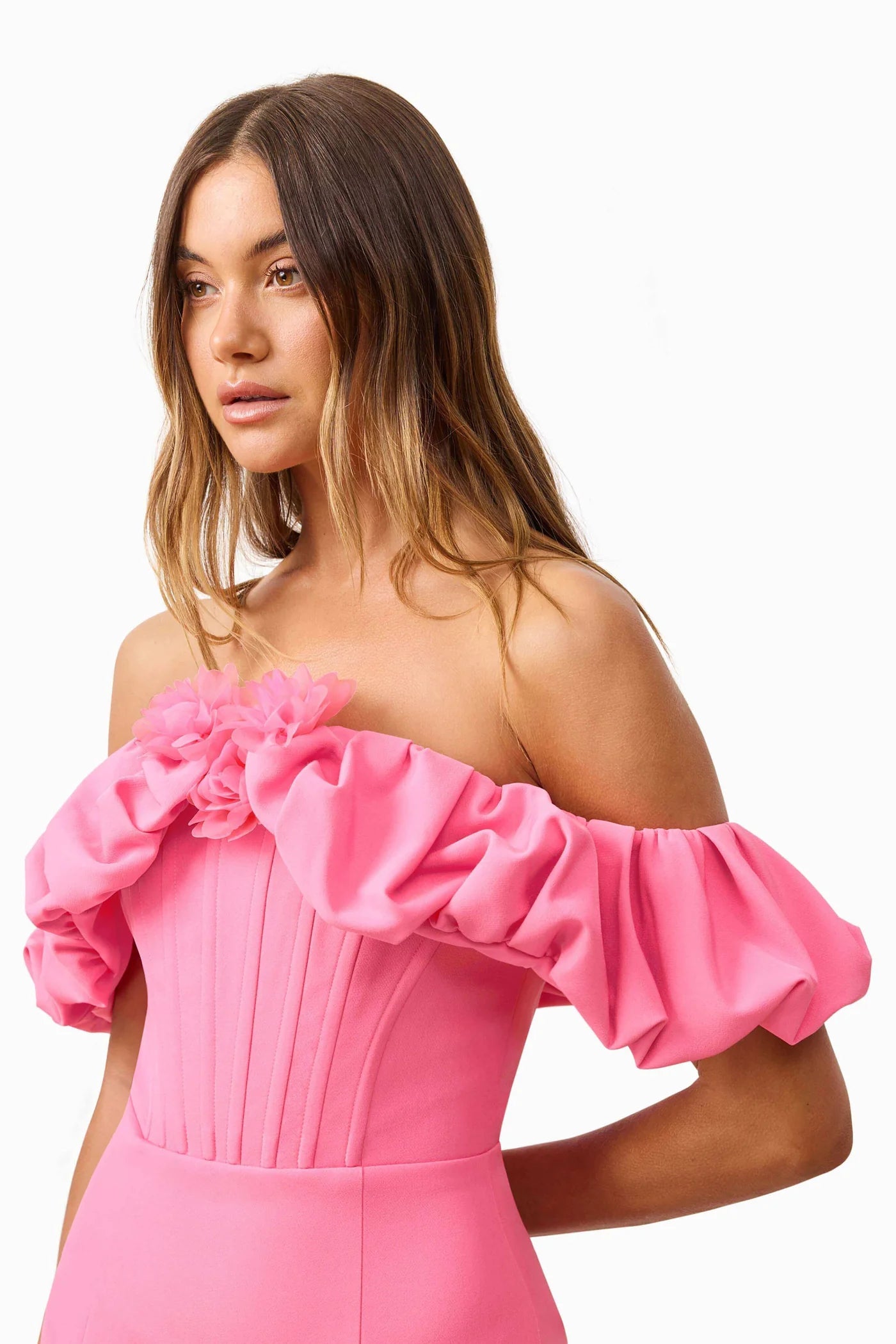 KLARA OFF THE SHOULDER MINI DRESS