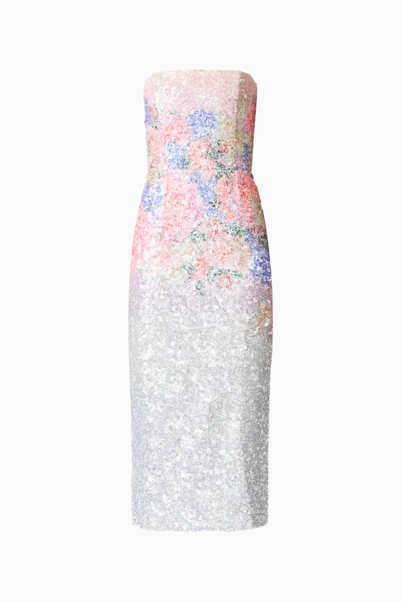 LUREA STRAPLESS MIDI DRESS