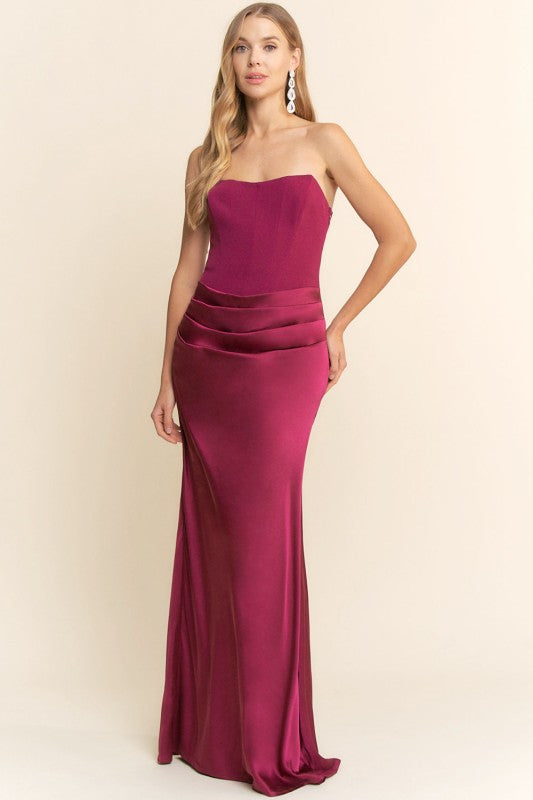 ALEXIS STRAPLESS  MAXI