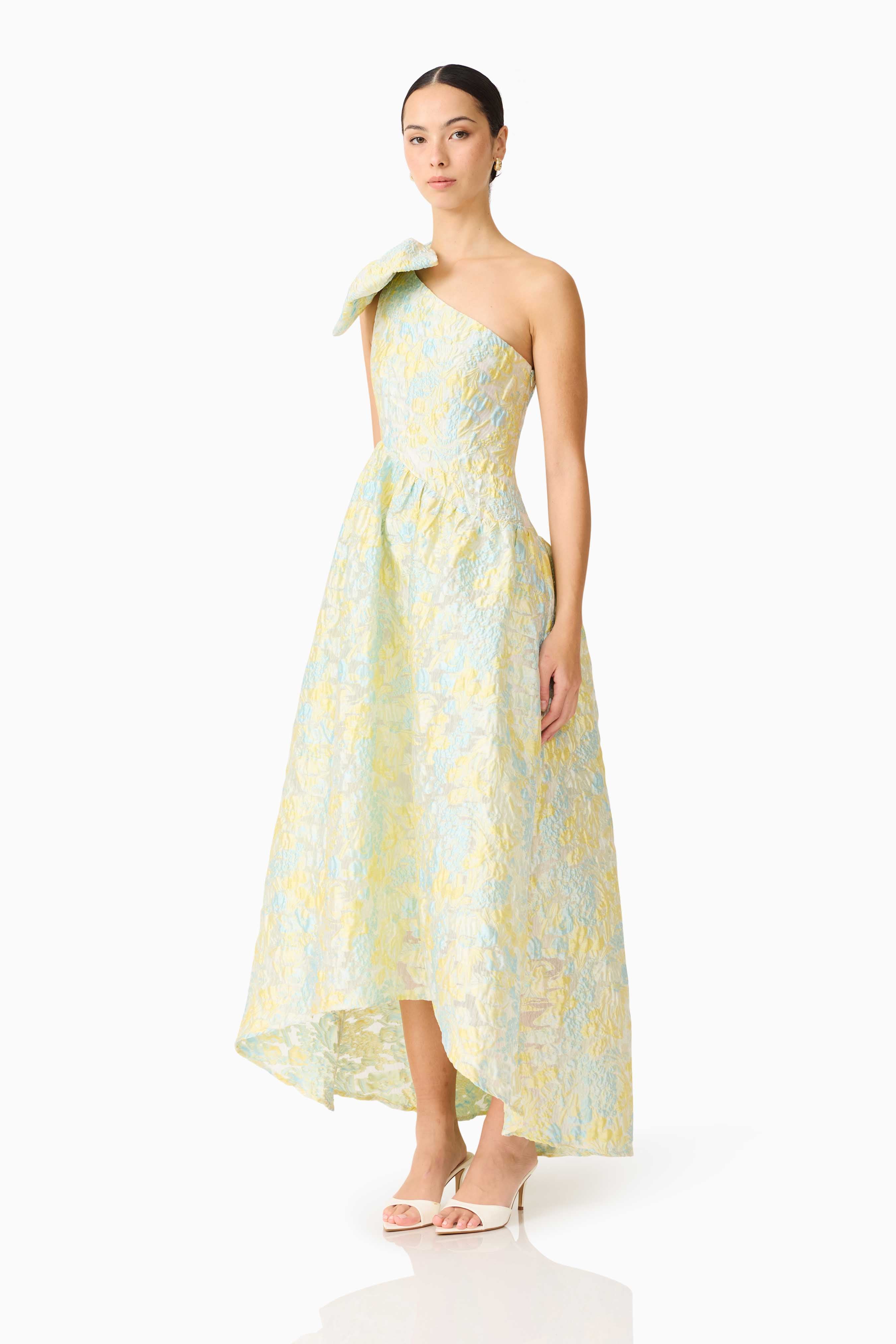 PENELOPE ASYMMETRICAL HI - LO GOWN