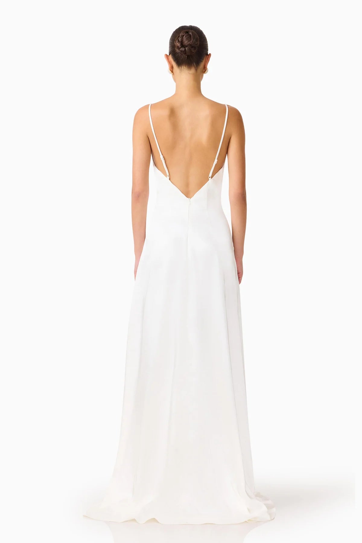 ERIELLE COWL NECK GOWN