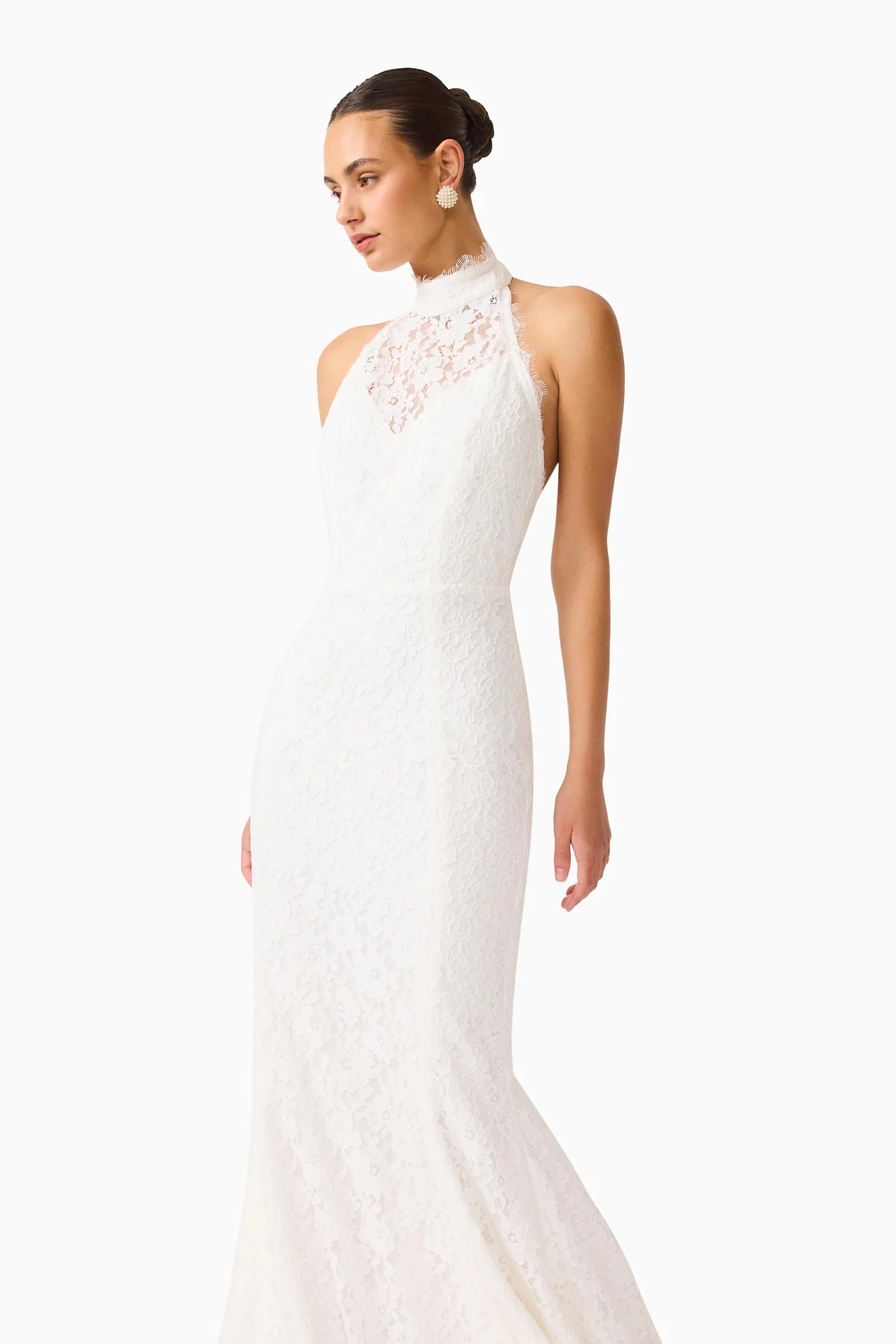 CLARISSE HALTER NECK GOWN