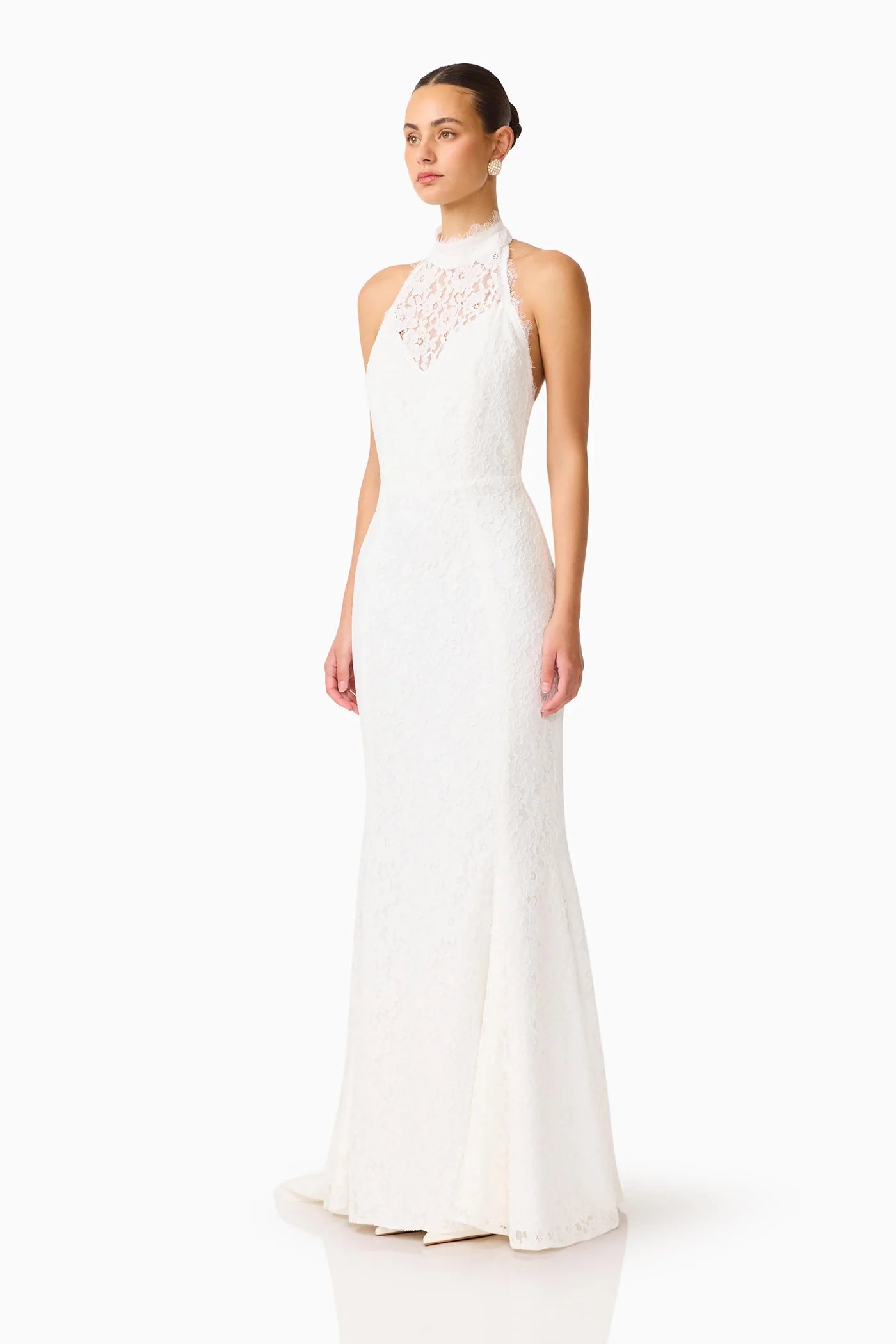 CLARISSE HALTER NECK GOWN