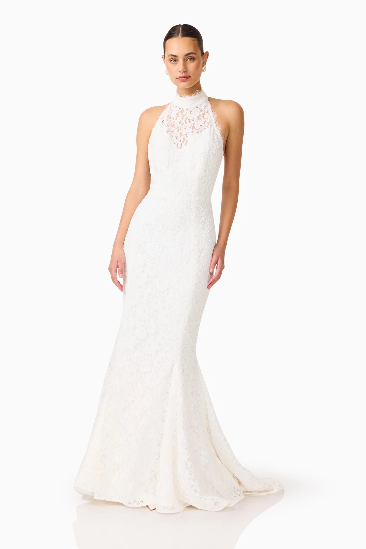 CLARISSE HALTER NECK GOWN