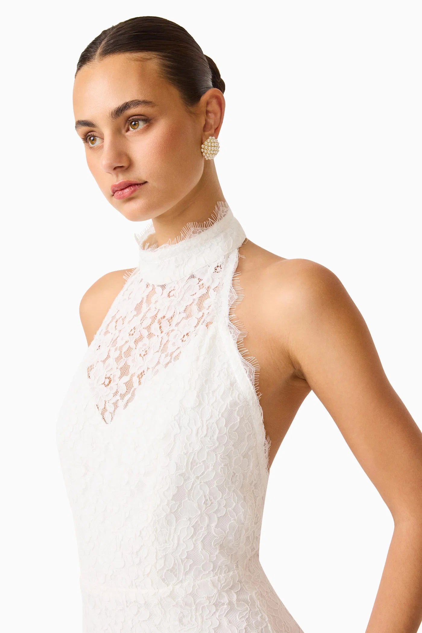 CLARISSE HALTER NECK GOWN