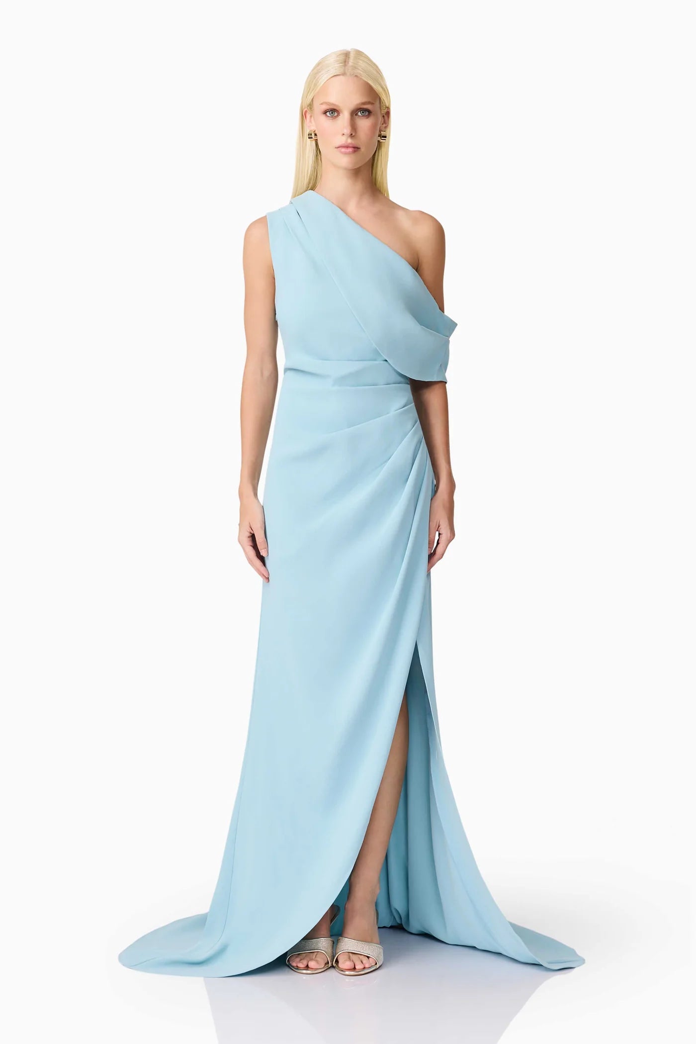 ISADORA GOWN DRESS BLUE