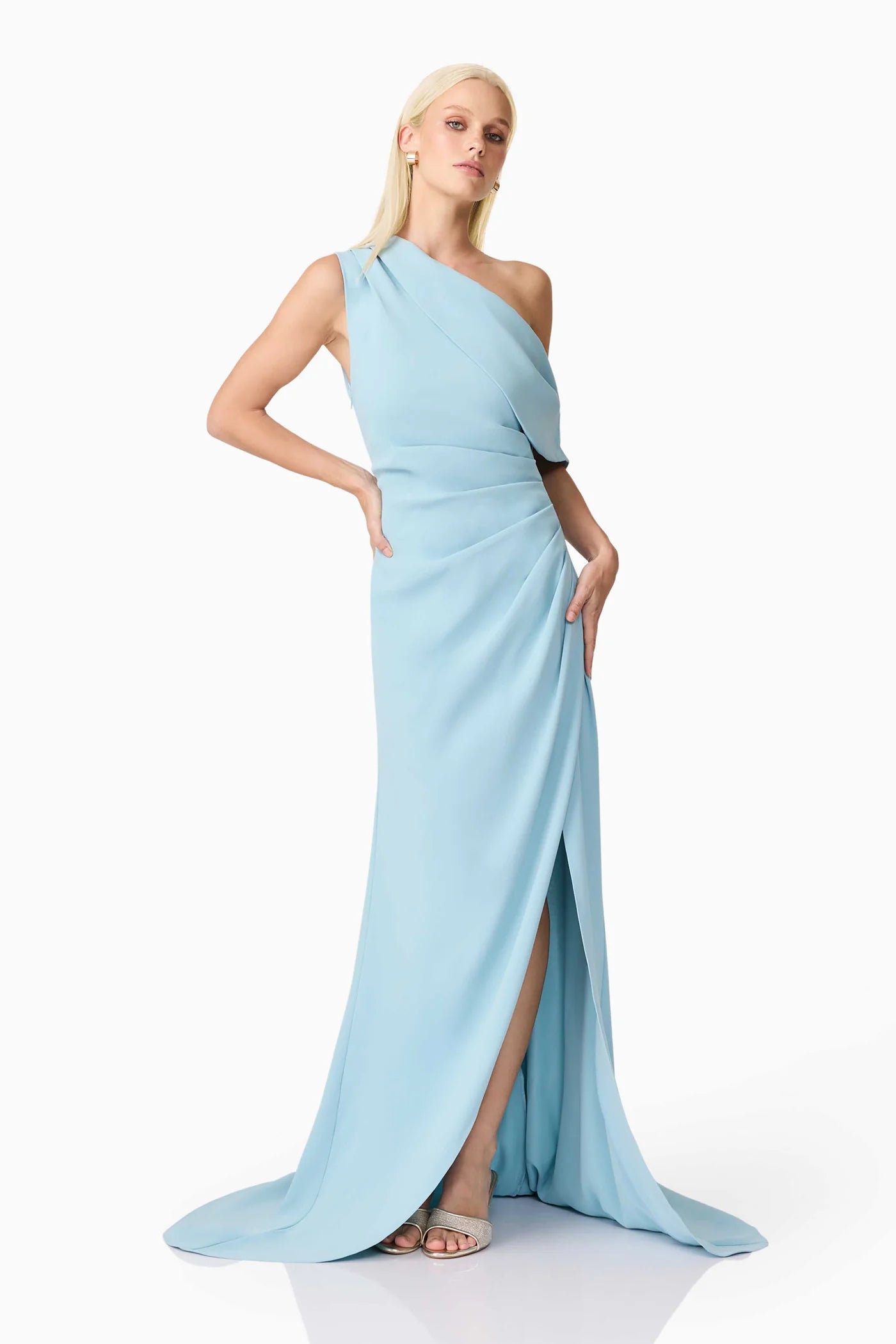 ISADORA GOWN DRESS BLUE