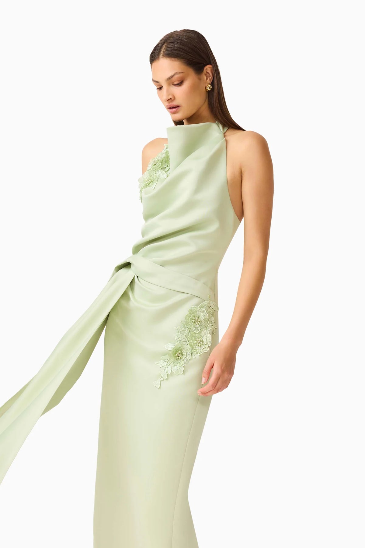 FLOREA HALTER GOWN