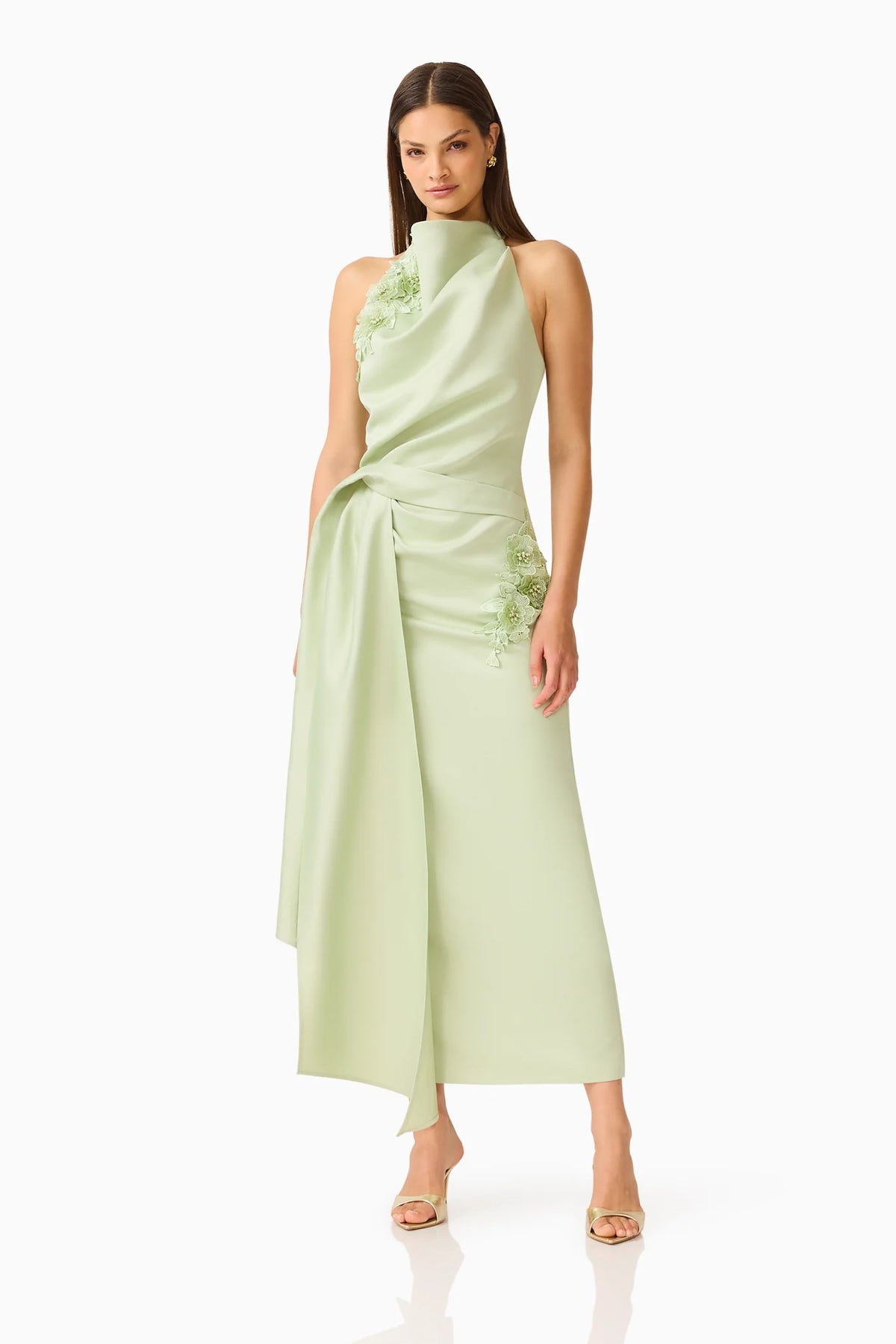 FLOREA HALTER GOWN