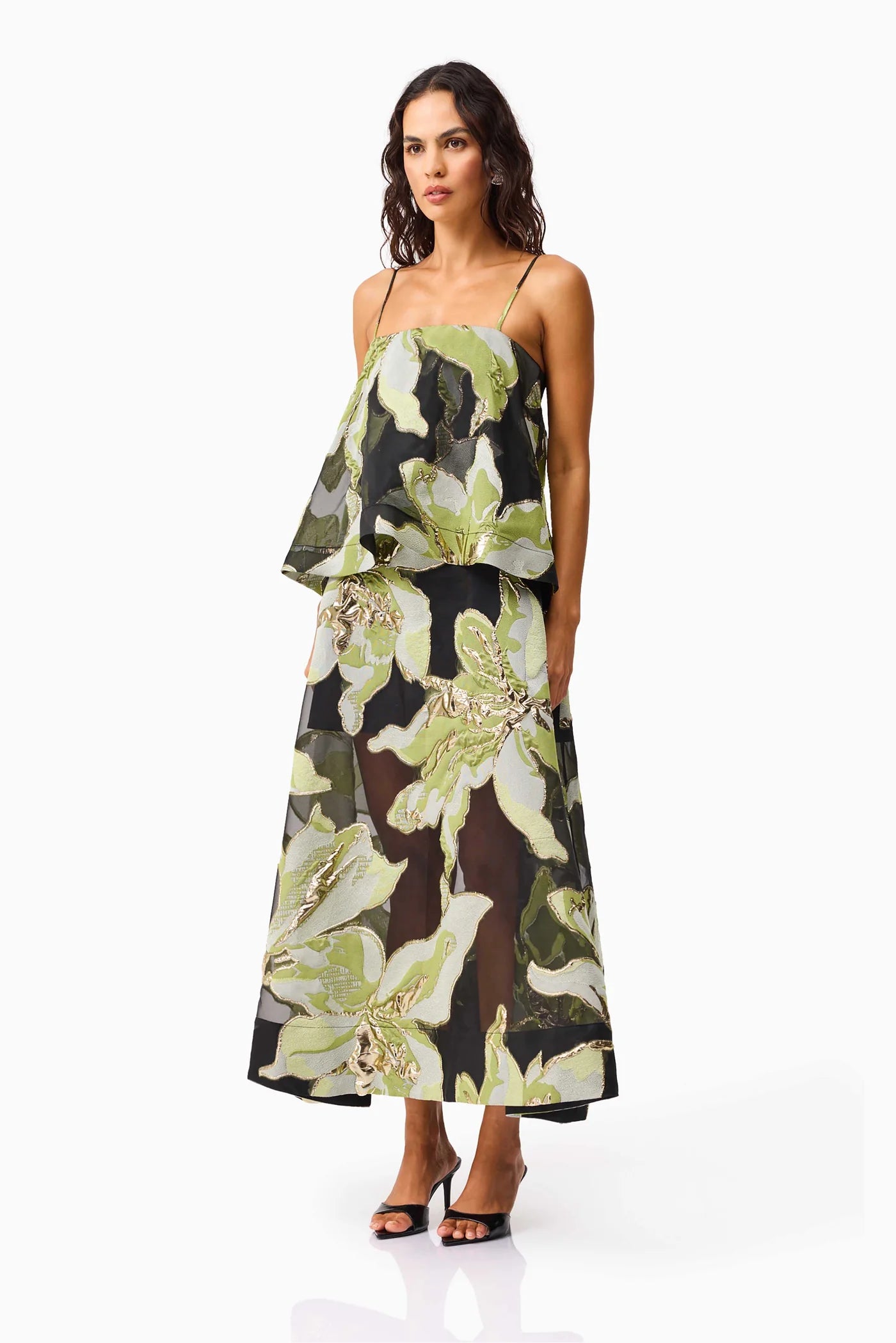 ELYSIA TIERED GOWN