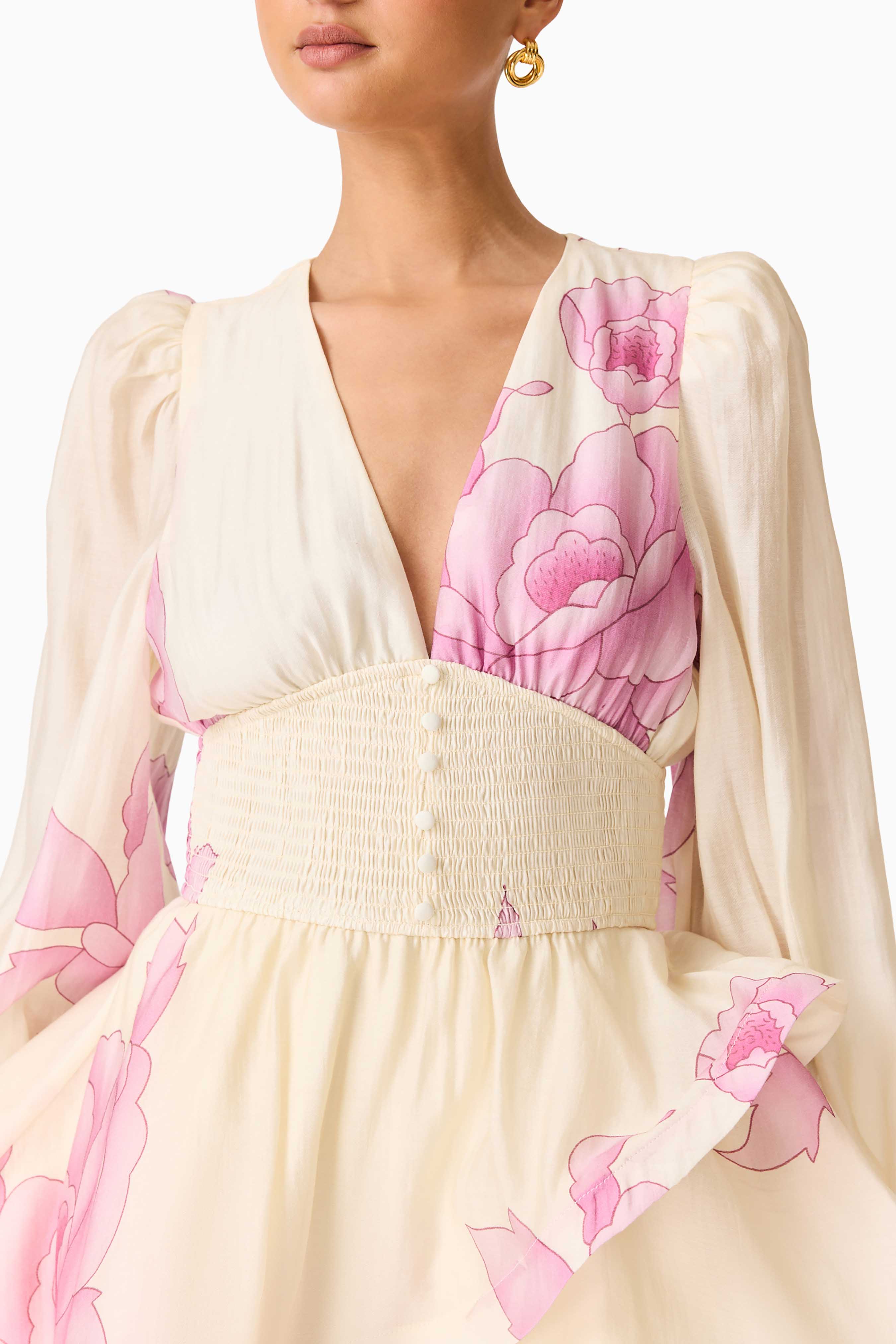 ROVA LONG SLEEVE MINI DRESS