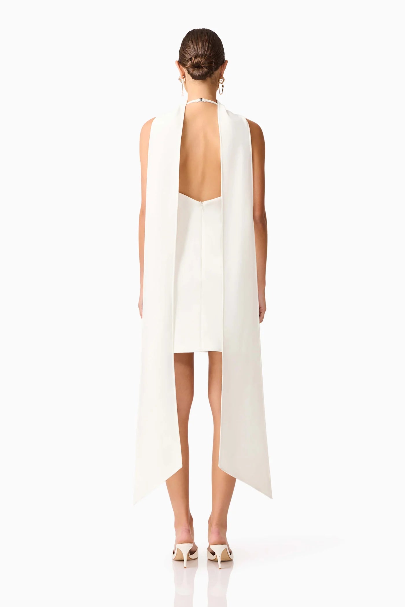 MIRA HALTER MINI DRESS