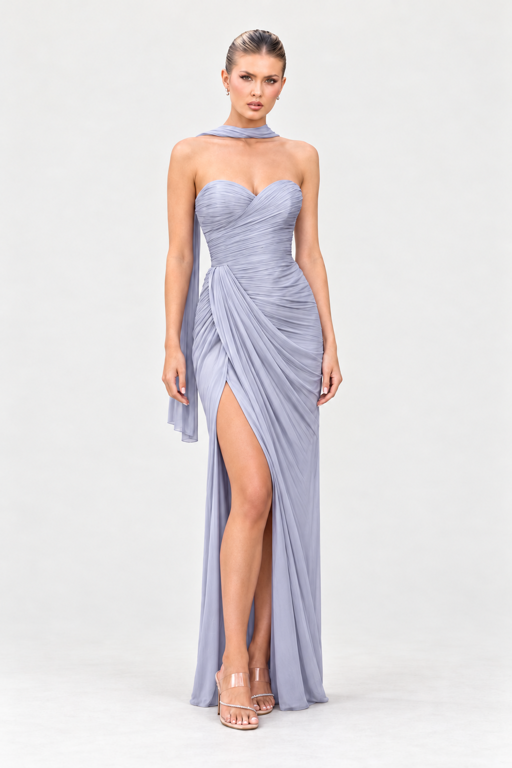 OPHELLIA MAXI DRESS CIELO BLUE
