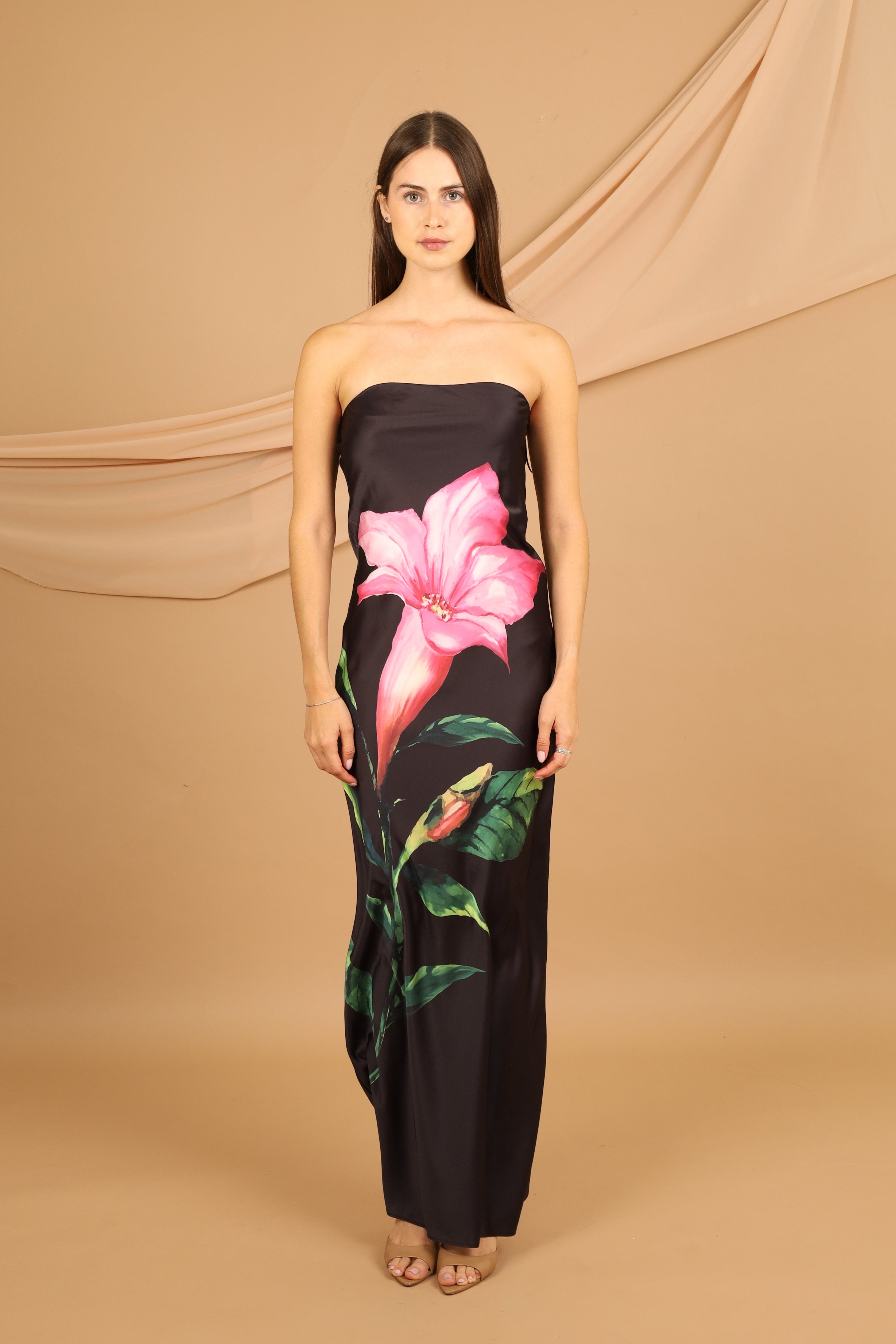 THE ANDREW STRAPLESS  DRESS