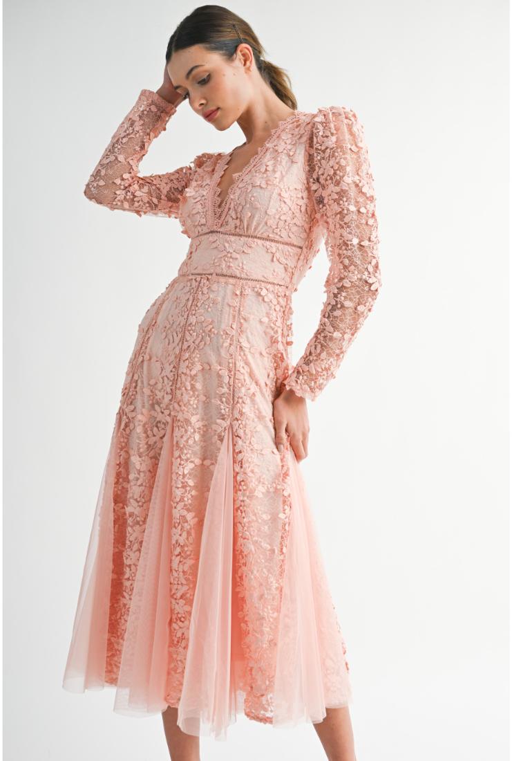 MAGUIE MIDI PINK