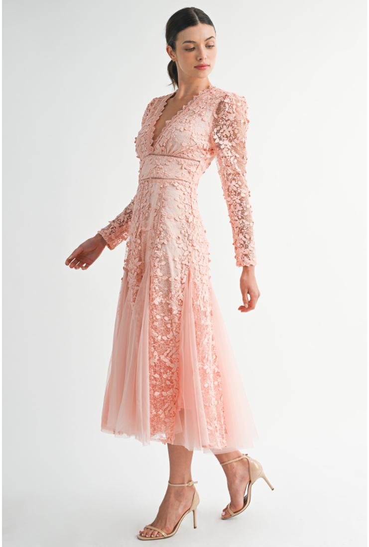 MAGUIE MIDI PINK