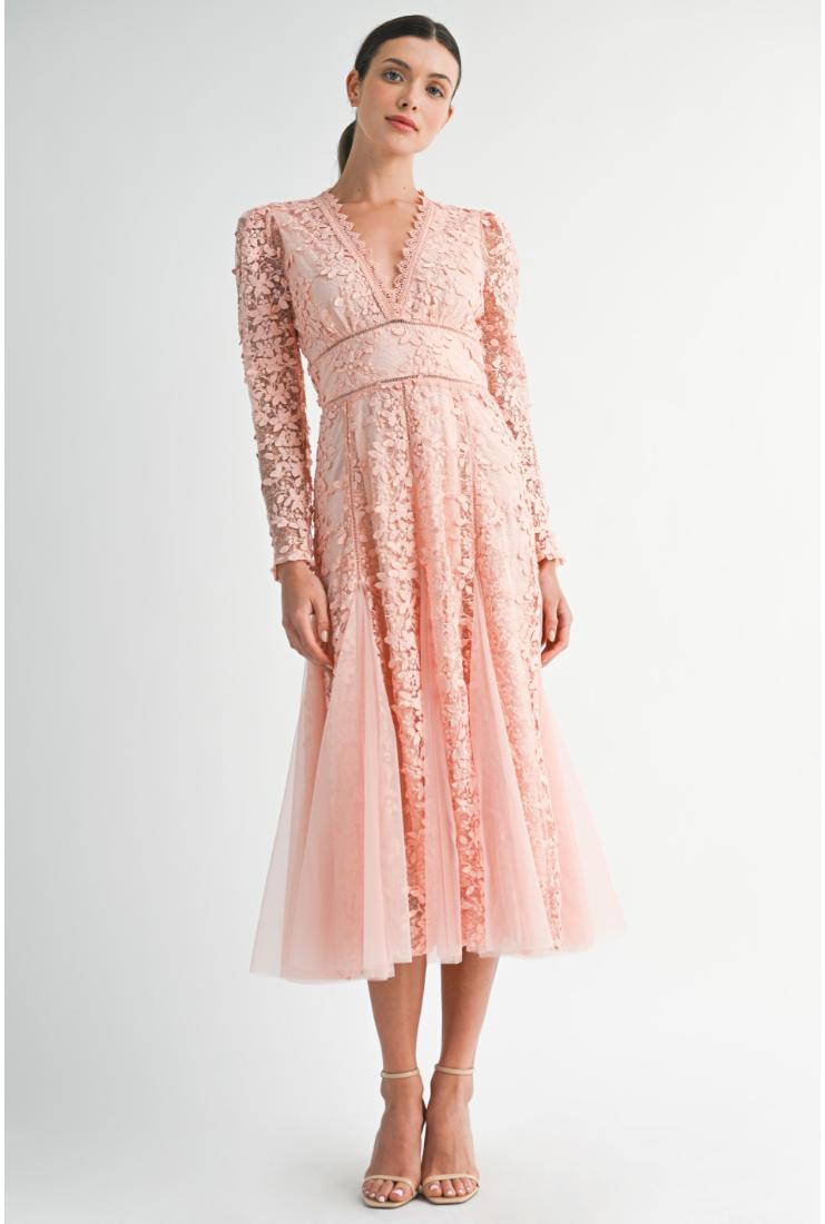 MAGUIE MIDI PINK