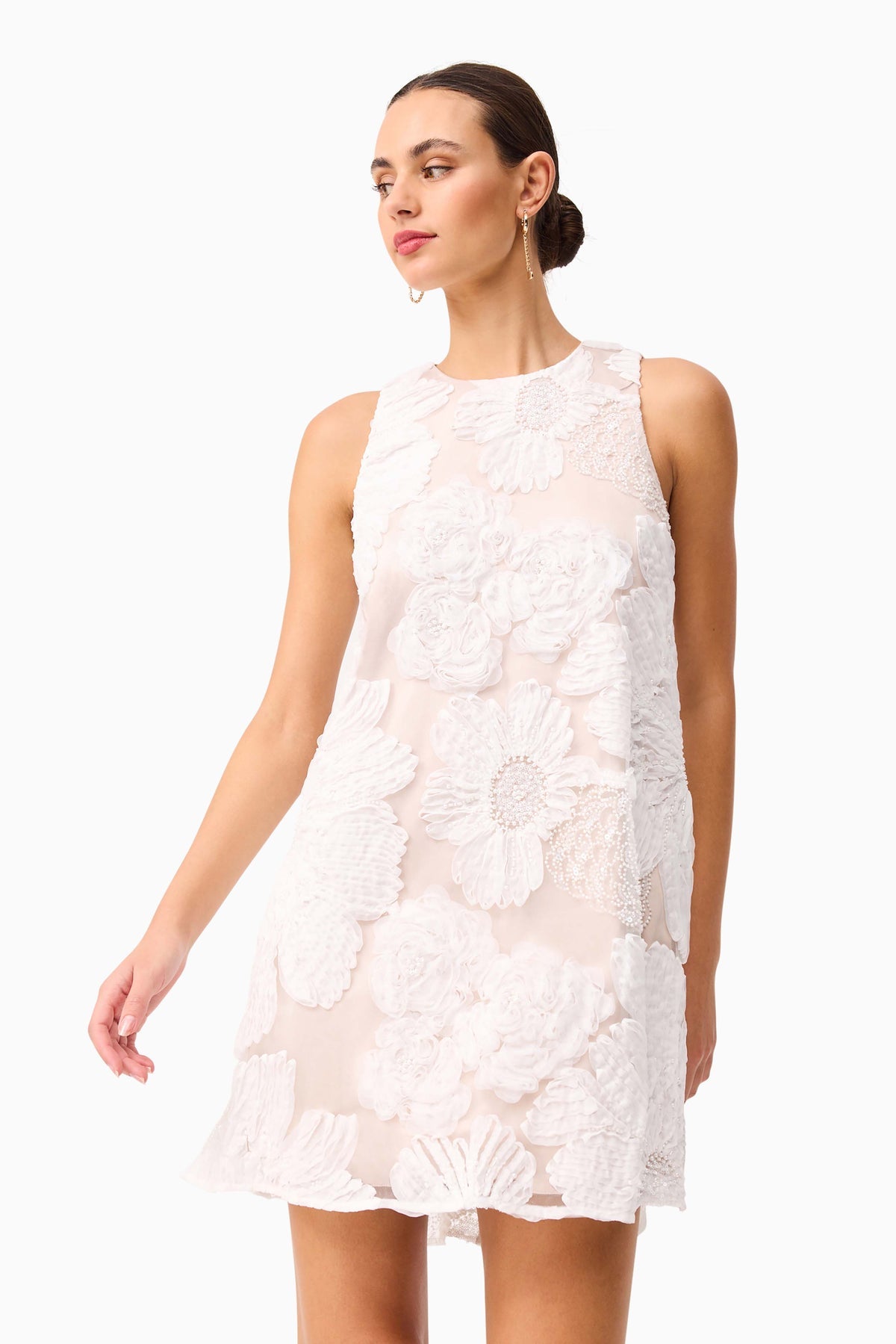 ROXANA SHIFT MINI DRESS