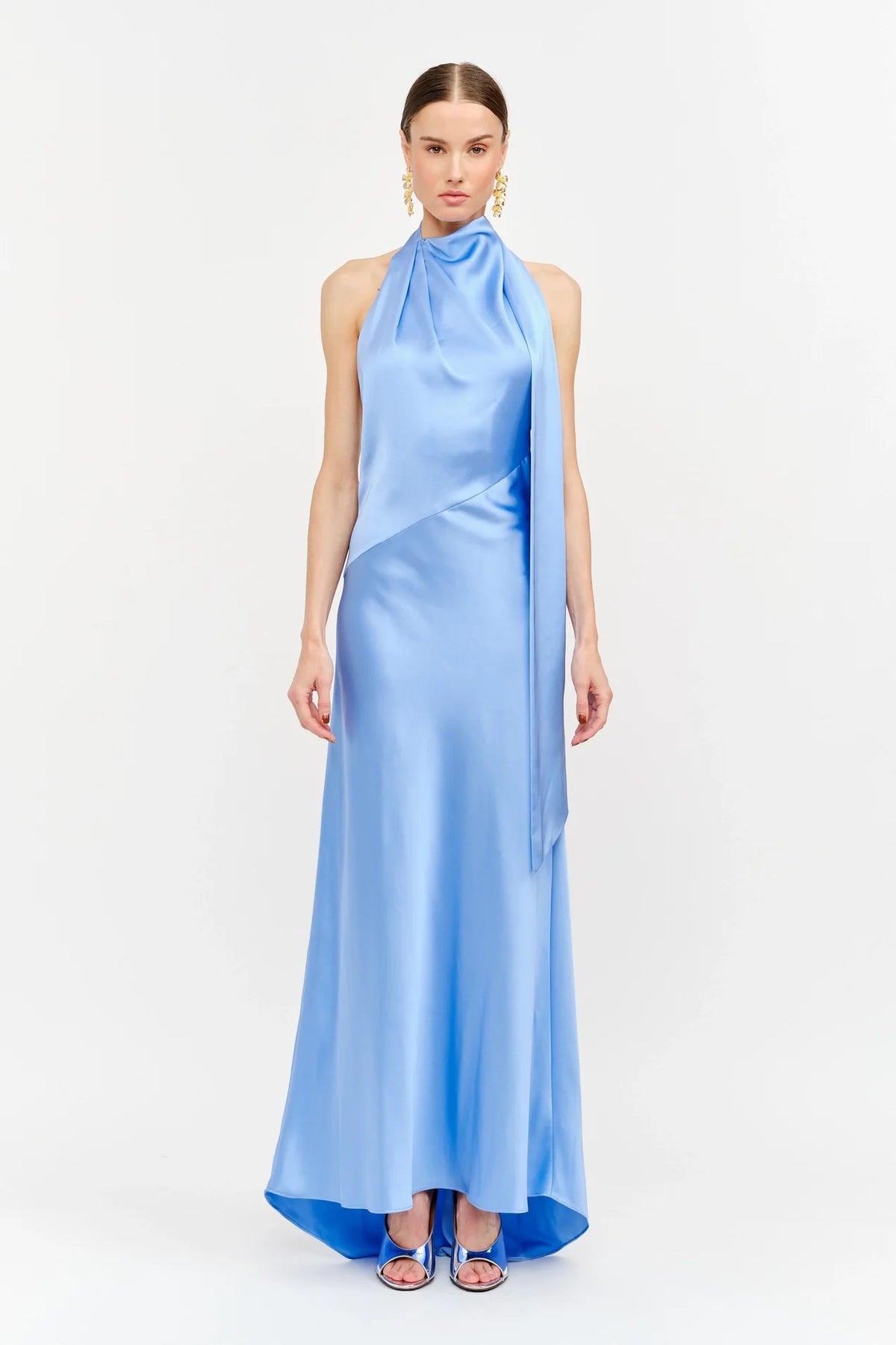 LUCY MAXI DRESS BLUE