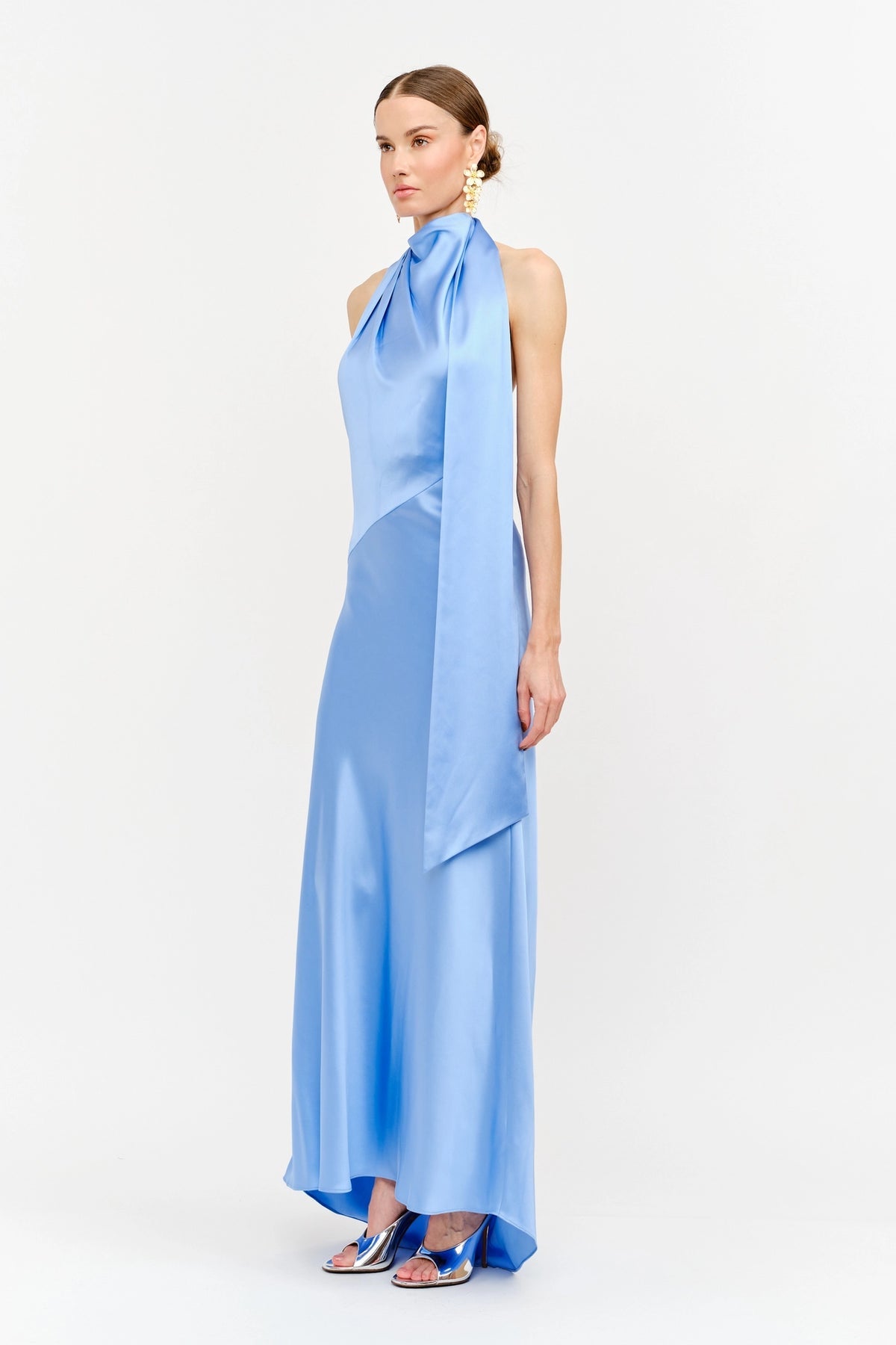 LUCY MAXI DRESS BLUE
