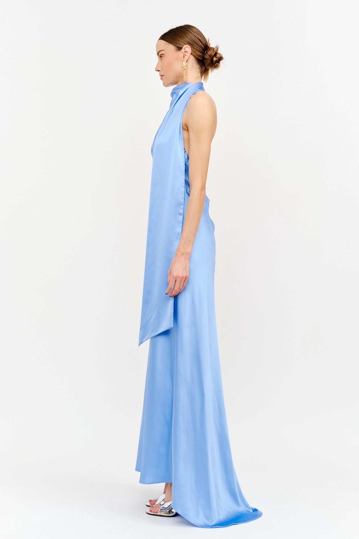 LUCY MAXI DRESS BLUE