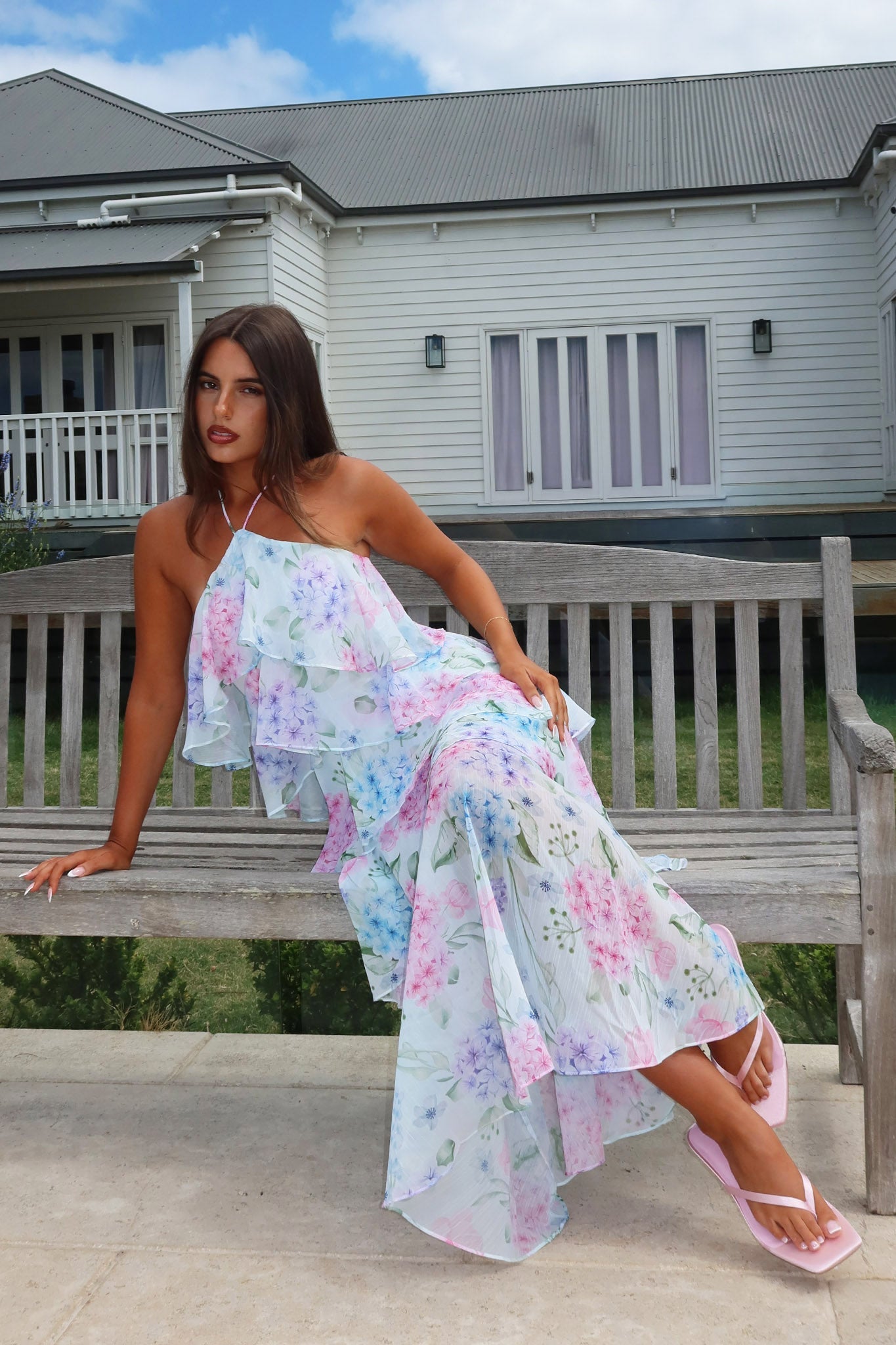 SANDY PASTELS MAXI DRESS