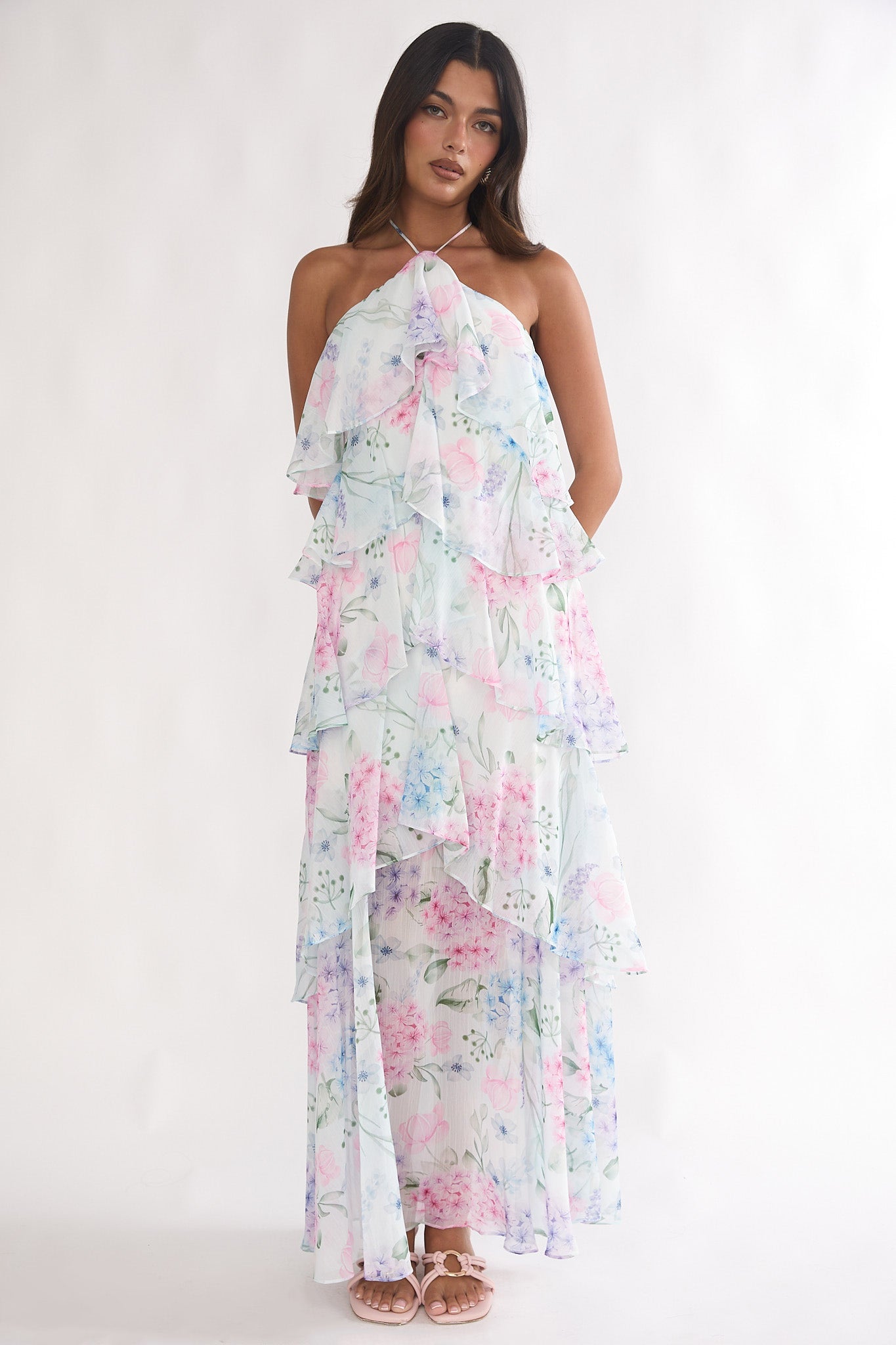 SANDY PASTELS MAXI DRESS