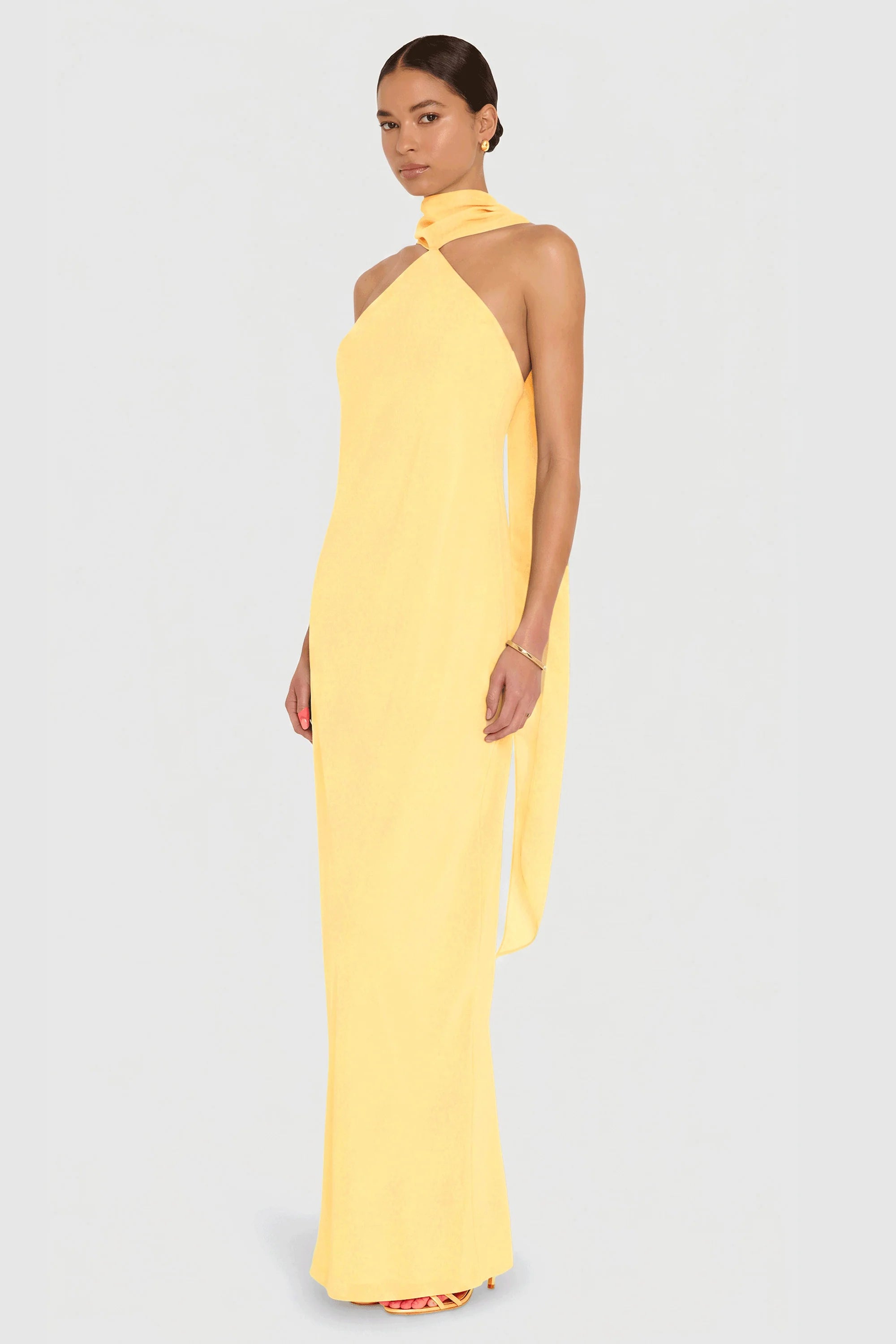 ASHTON MAXI DRESS YELLOW