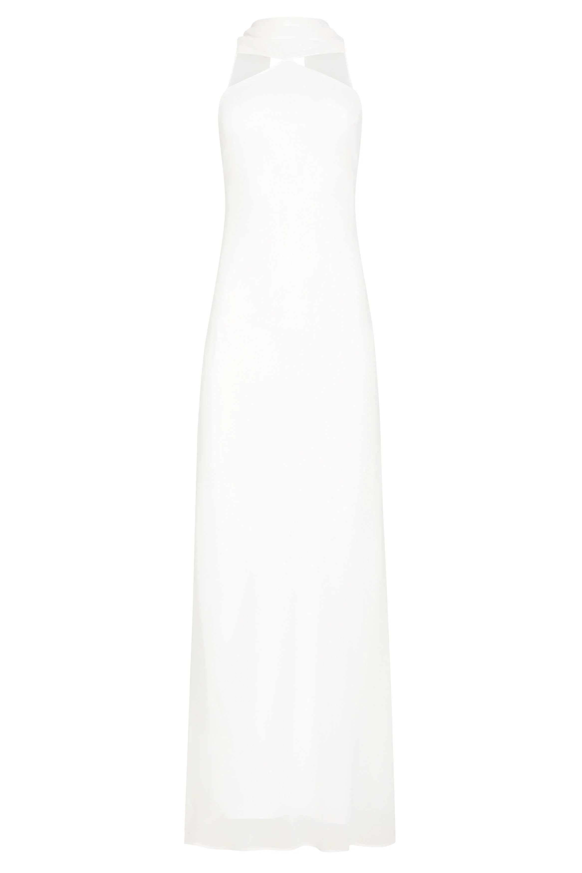 ASHTON MAXI DRESS IN IVORY