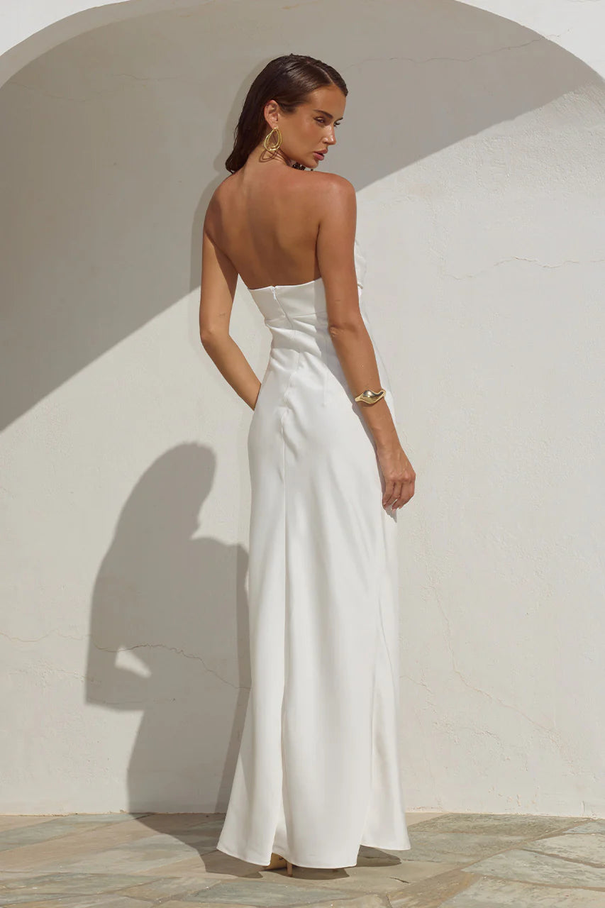MADELEINE MAXI DRESS PEARL