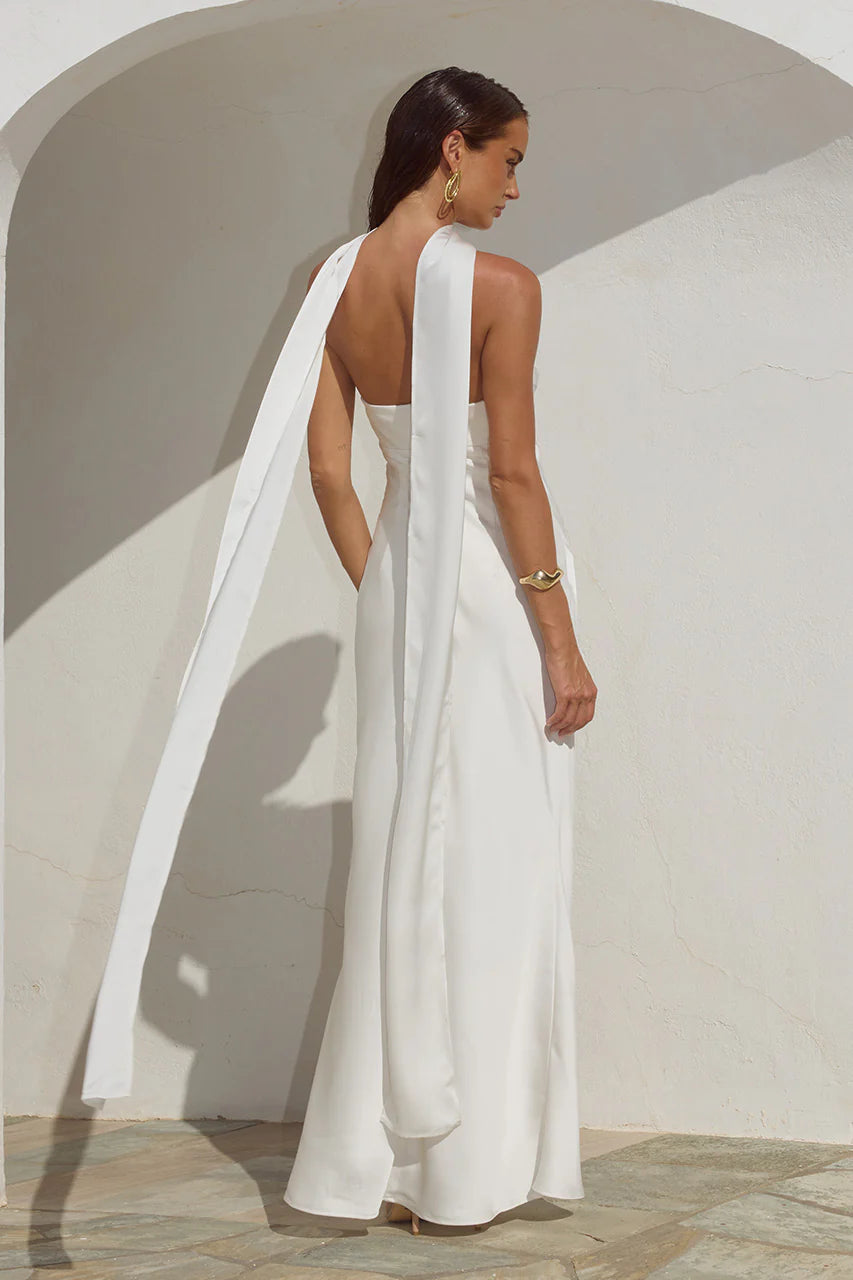 MADELEINE MAXI DRESS PEARL